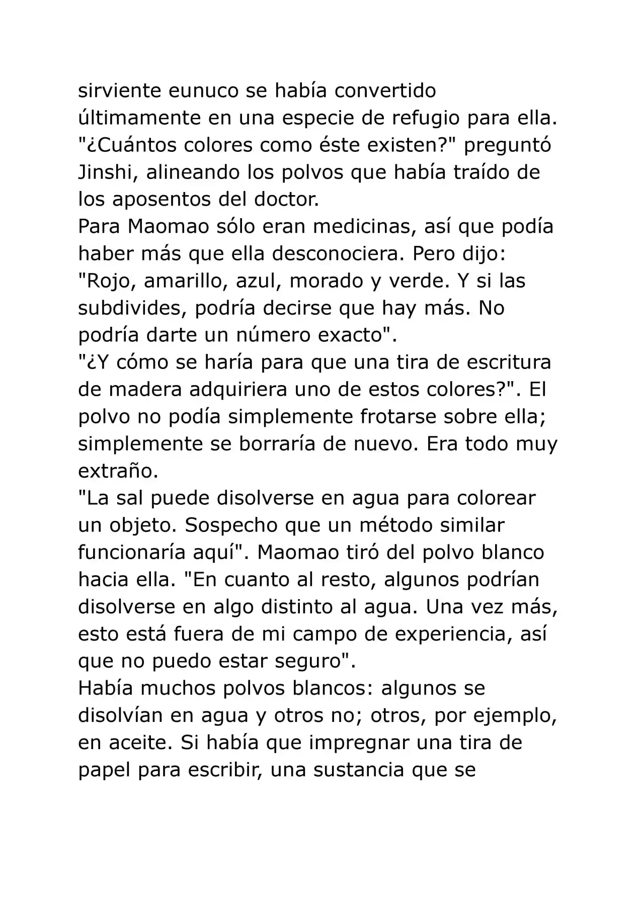 Kusuriya No Hitorigoto (Novela) (Novela) - Capítulo 15 - Página 2 - LectorTMOo