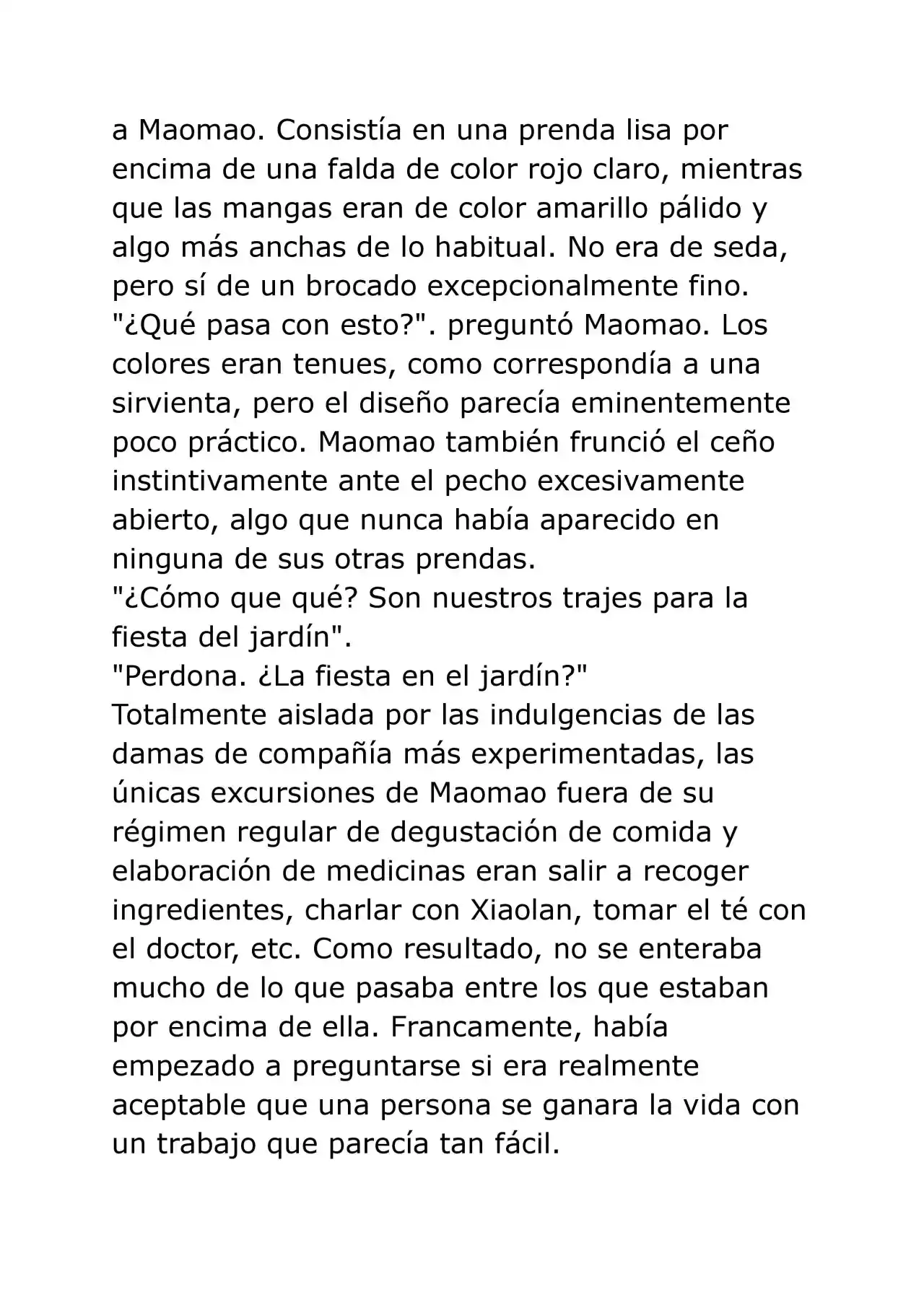 Kusuriya No Hitorigoto (Novela) (Novela) - Capítulo 15 - Página 4 - LectorTMOo