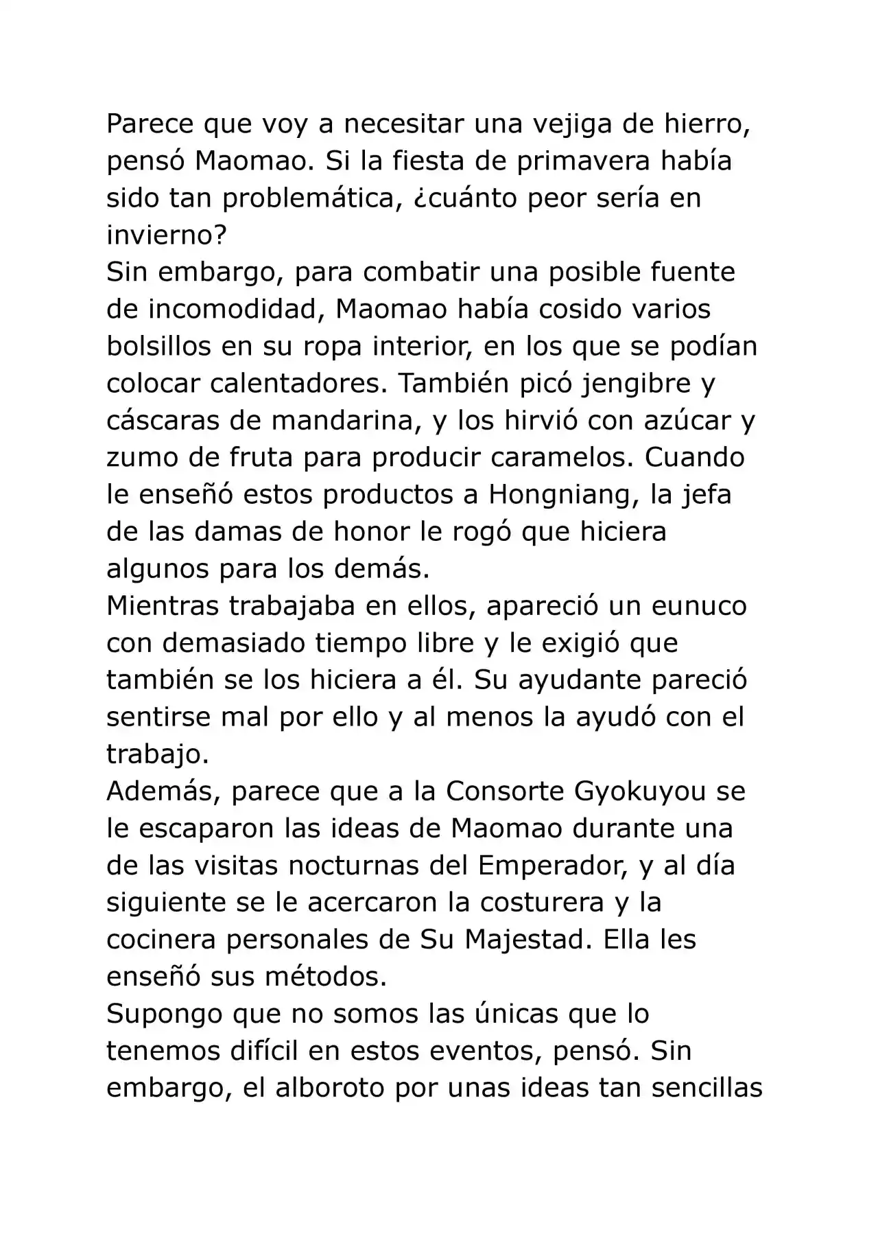 Kusuriya No Hitorigoto (Novela) (Novela) - Capítulo 15 - Página 8 - LectorTMOo