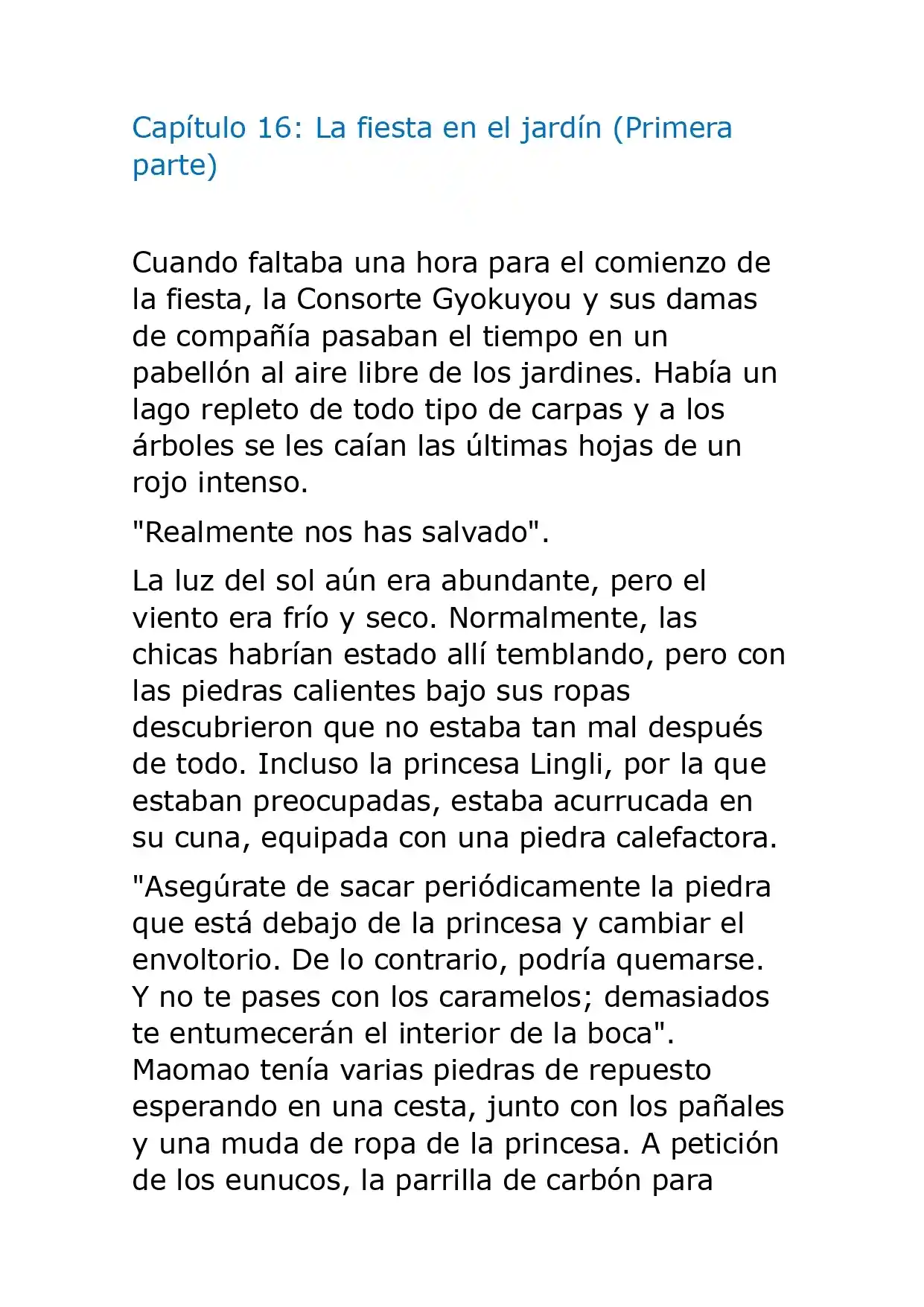 Kusuriya No Hitorigoto (Novela) (Novela) - Capítulo 16 - Página 1 - LectorTMOo
