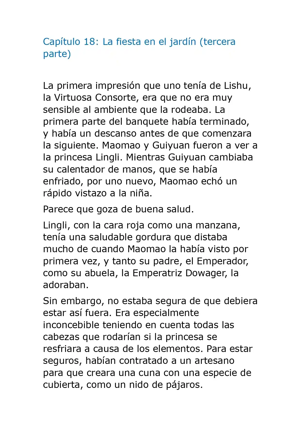 Kusuriya No Hitorigoto (Novela) (Novela) - Capítulo 18 - Página 1 - LectorTMOo