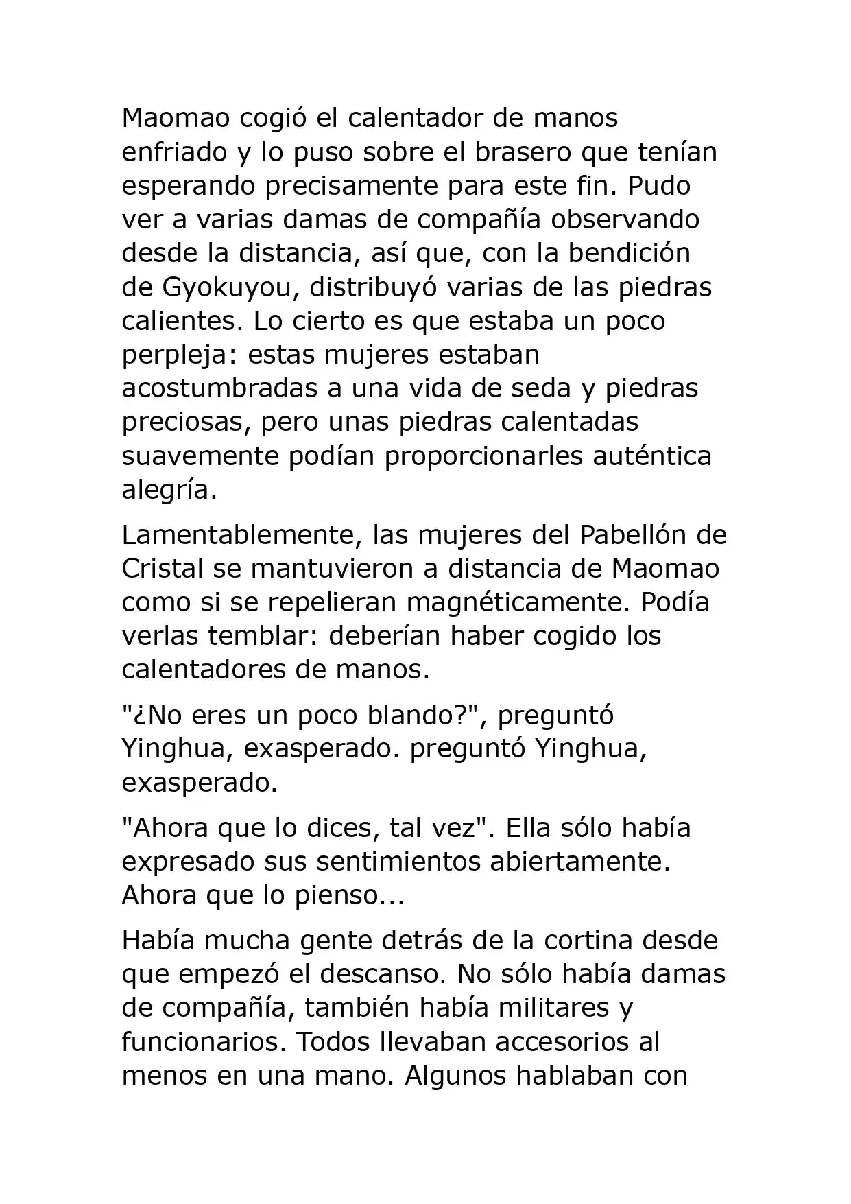 Kusuriya No Hitorigoto (Novela) (Novela) - Capítulo 18 - Página 4 - LectorTMOo