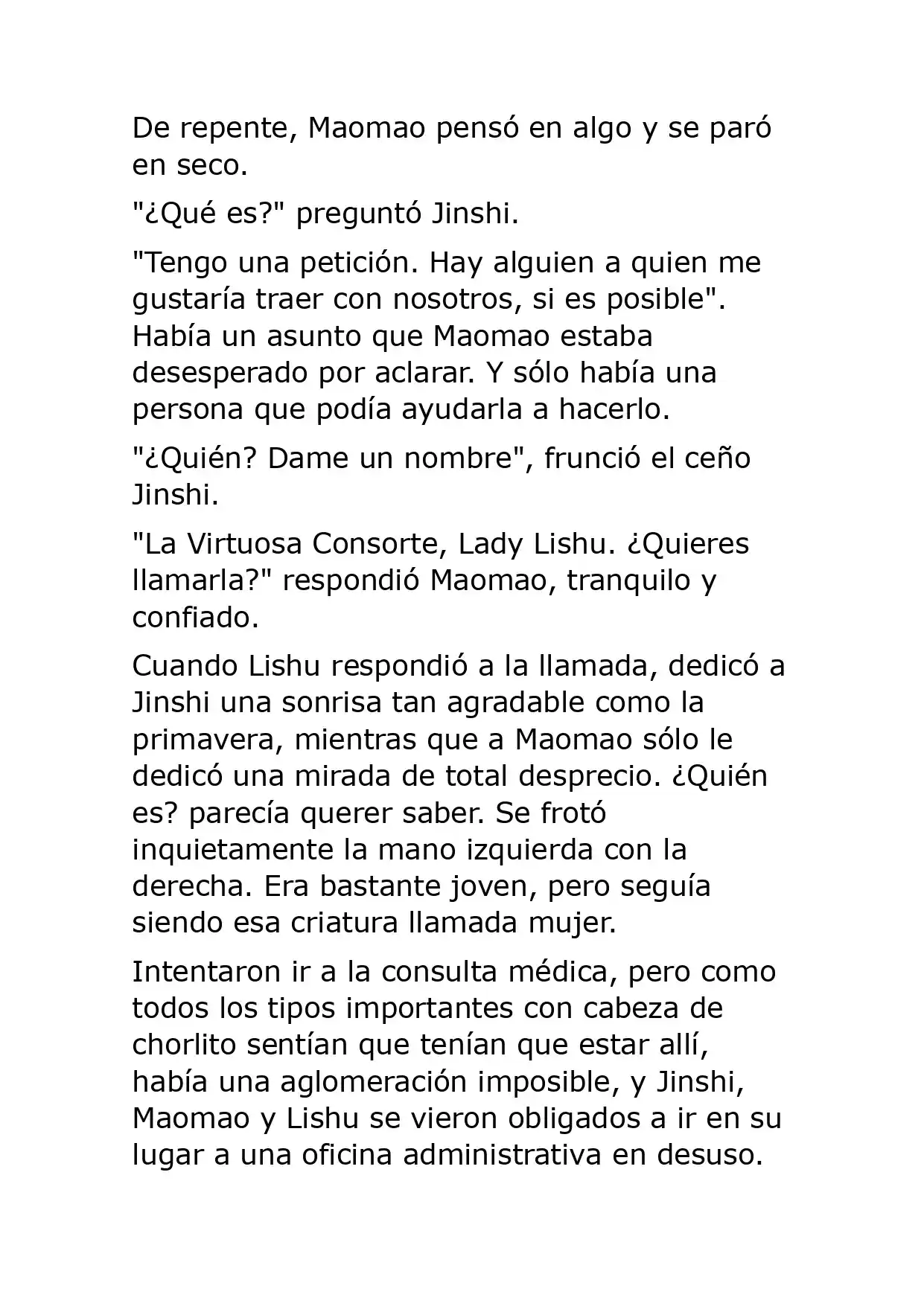 Kusuriya No Hitorigoto (Novela) (Novela) - Capítulo 19 - Página 4 - LectorTMOo