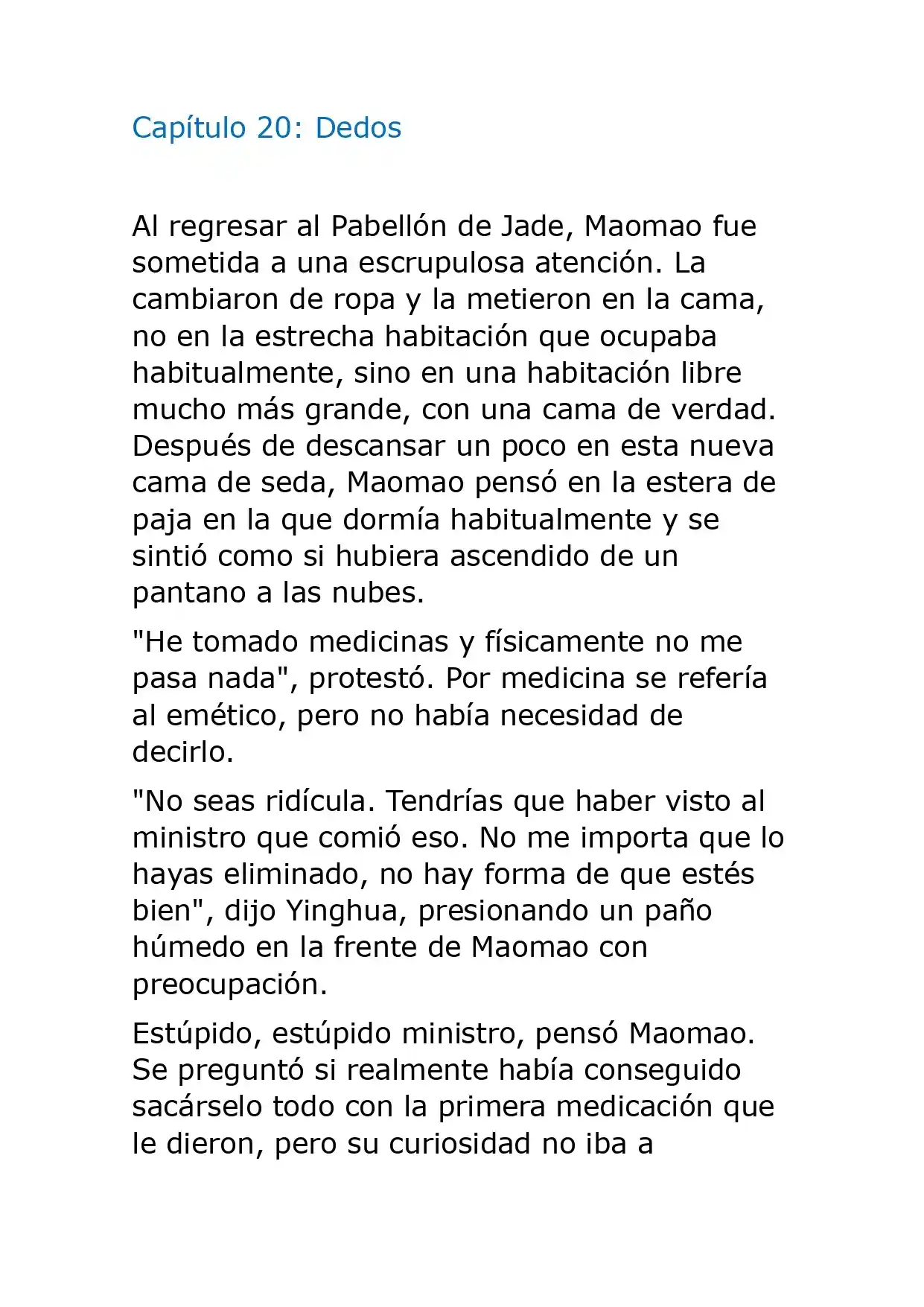 Kusuriya No Hitorigoto (Novela) (Novela) - Capítulo 20 - Página 1 - LectorTMOo