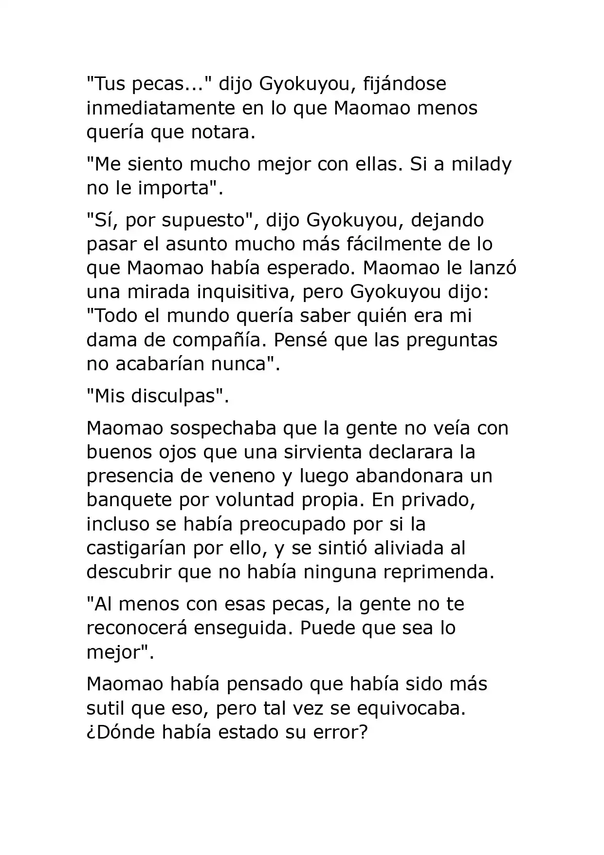 Kusuriya No Hitorigoto (Novela) (Novela) - Capítulo 20 - Página 4 - LectorTMOo