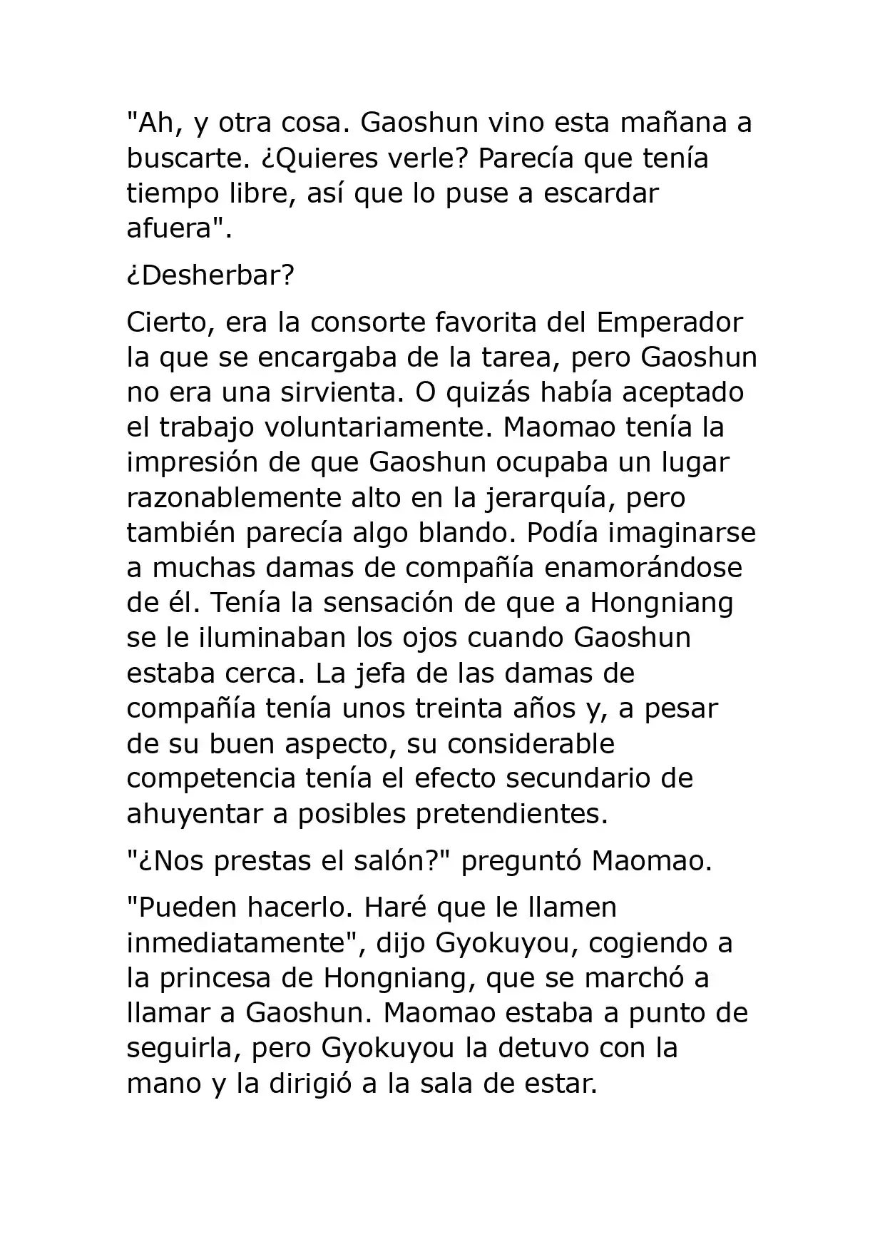 Kusuriya No Hitorigoto (Novela) (Novela) - Capítulo 20 - Página 5 - LectorTMOo