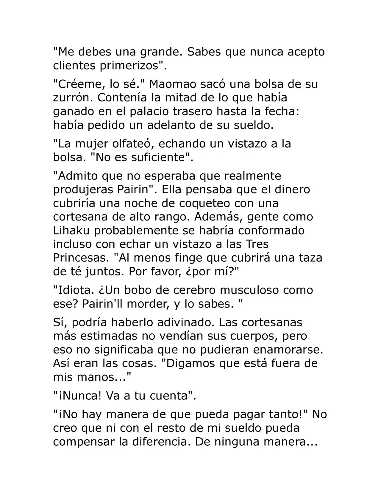 Kusuriya No Hitorigoto (Novela) (Novela) - Capítulo 22 - Página 6 - LectorTMOo