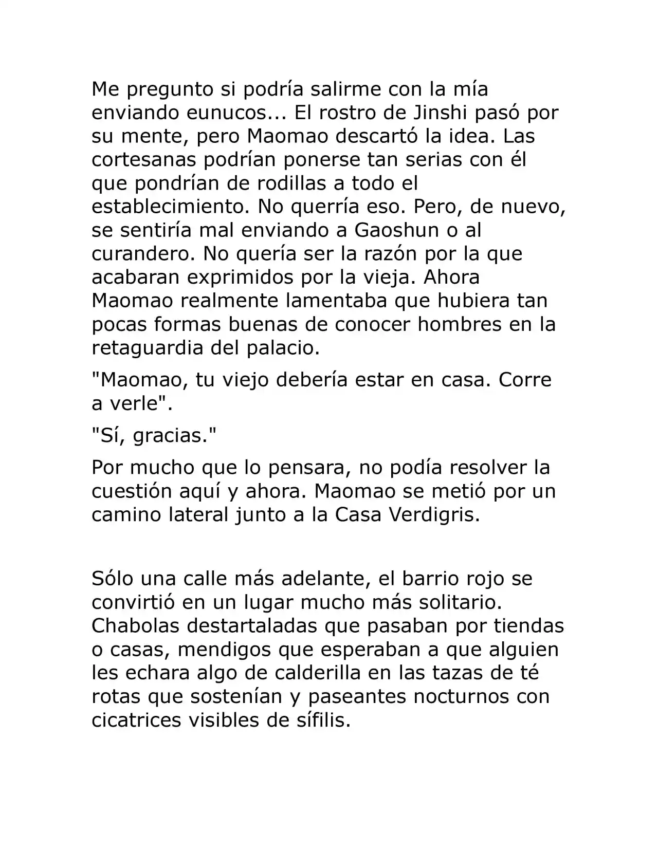 Kusuriya No Hitorigoto (Novela) (Novela) - Capítulo 22 - Página 8 - LectorTMOo