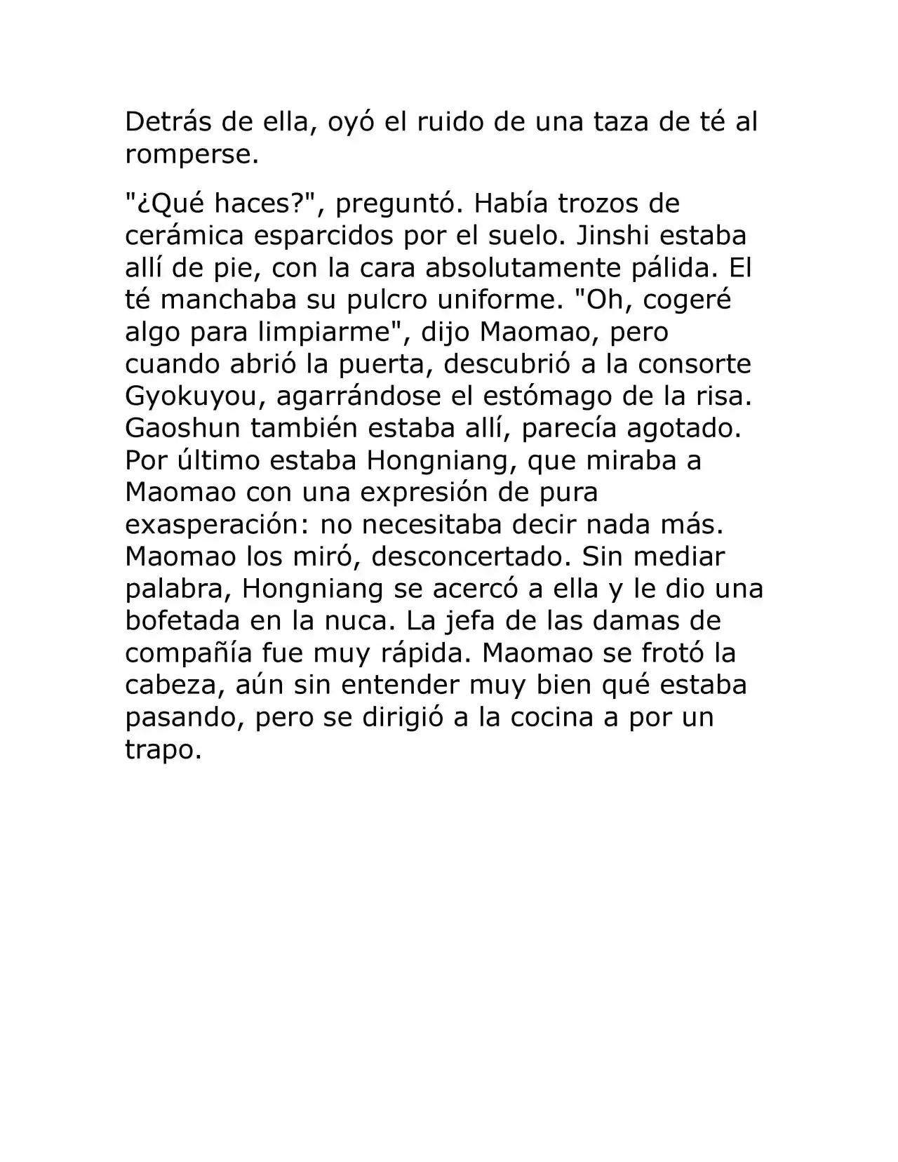 Kusuriya No Hitorigoto (Novela) (Novela) - Capítulo 24 - Página 8 - LectorTMOo