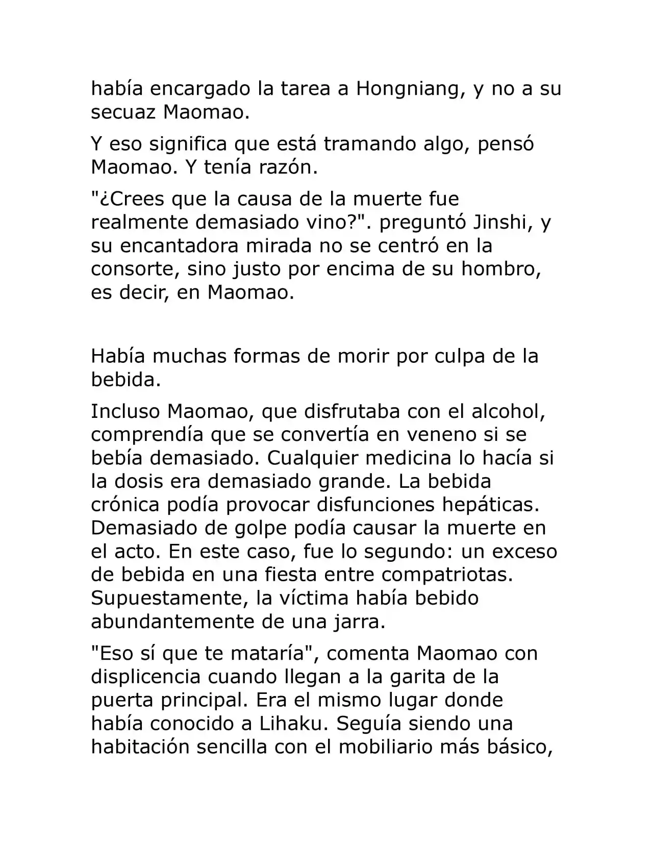 Kusuriya No Hitorigoto (Novela) (Novela) - Capítulo 25 - Página 2 - LectorTMOo
