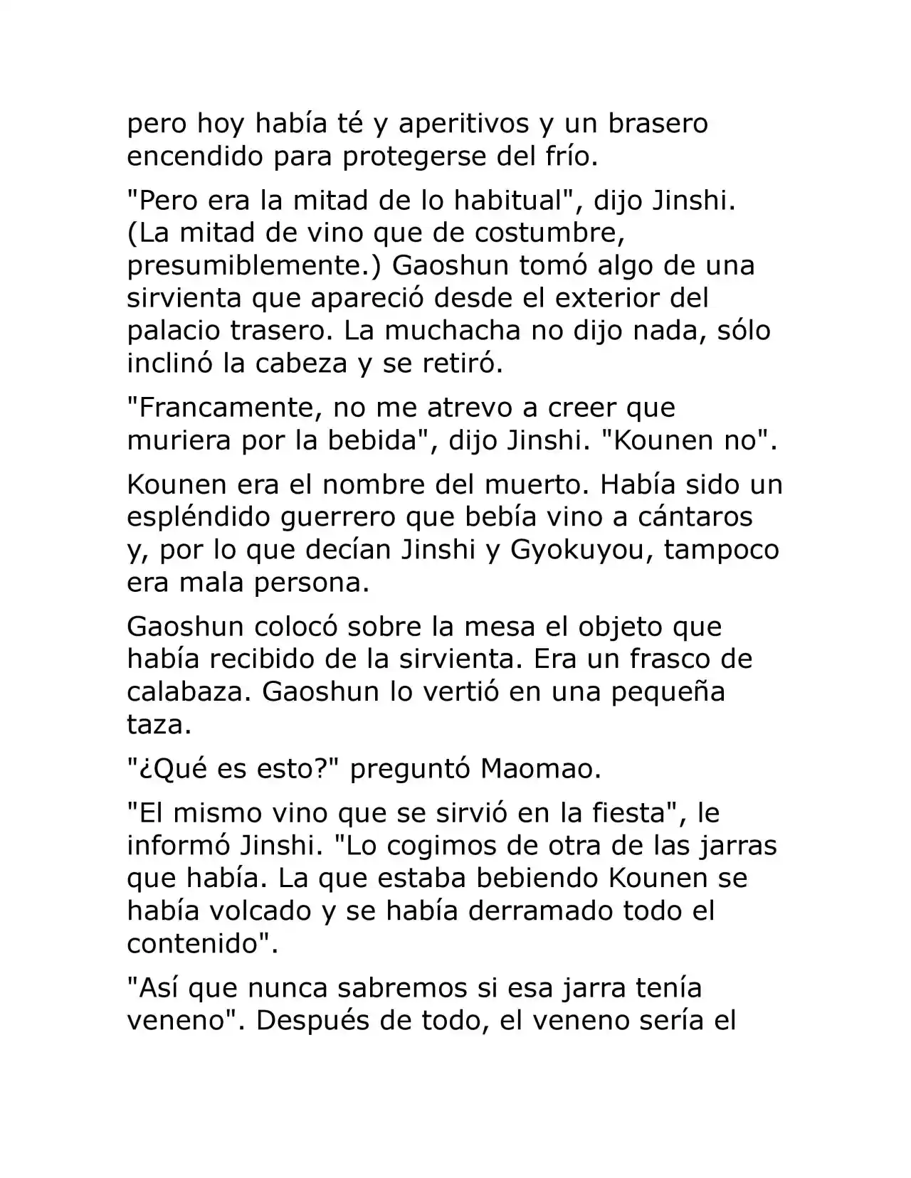 Kusuriya No Hitorigoto (Novela) (Novela) - Capítulo 25 - Página 3 - LectorTMOo