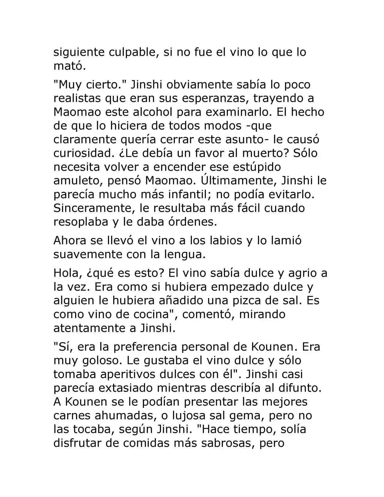 Kusuriya No Hitorigoto (Novela) (Novela) - Capítulo 25 - Página 4 - LectorTMOo