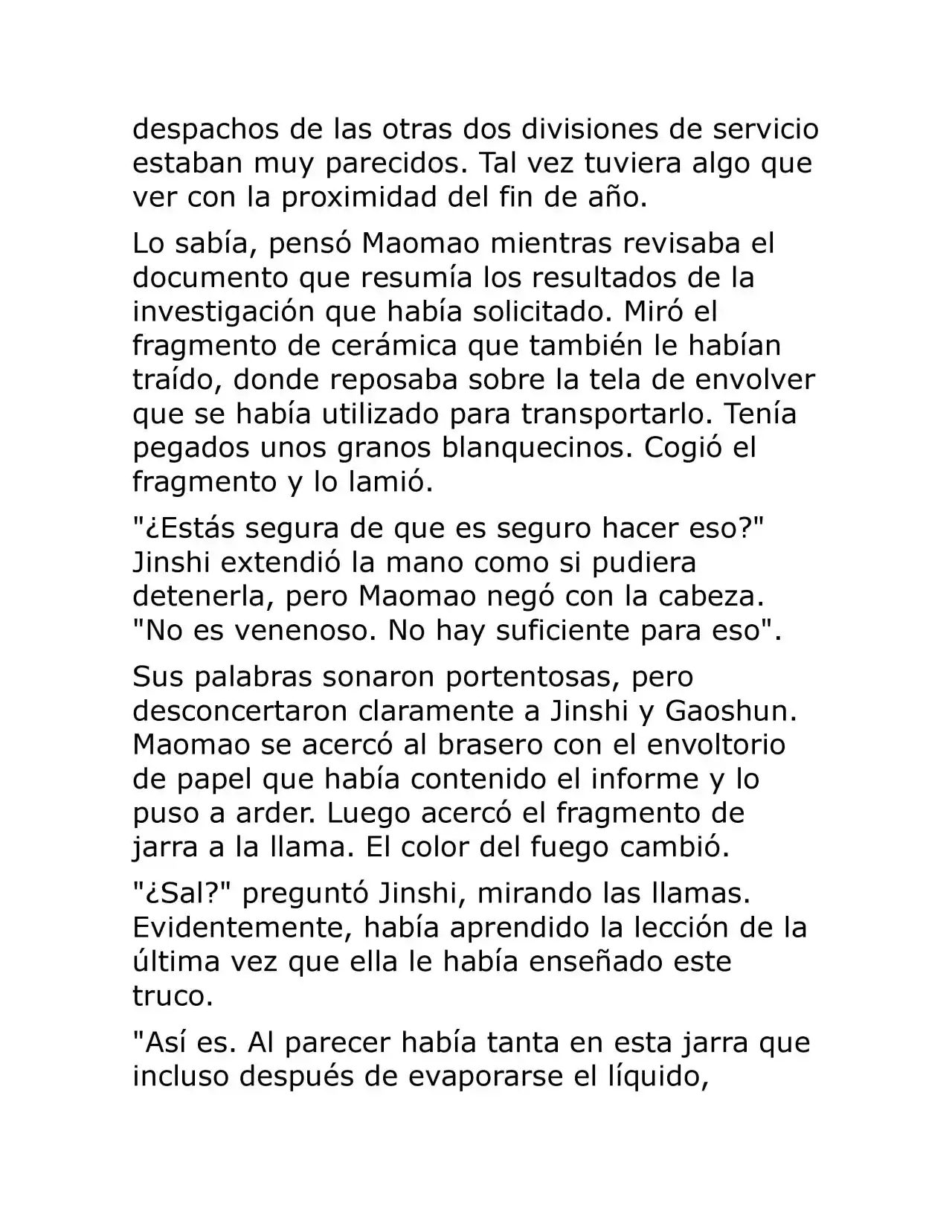 Kusuriya No Hitorigoto (Novela) (Novela) - Capítulo 25 - Página 7 - LectorTMOo