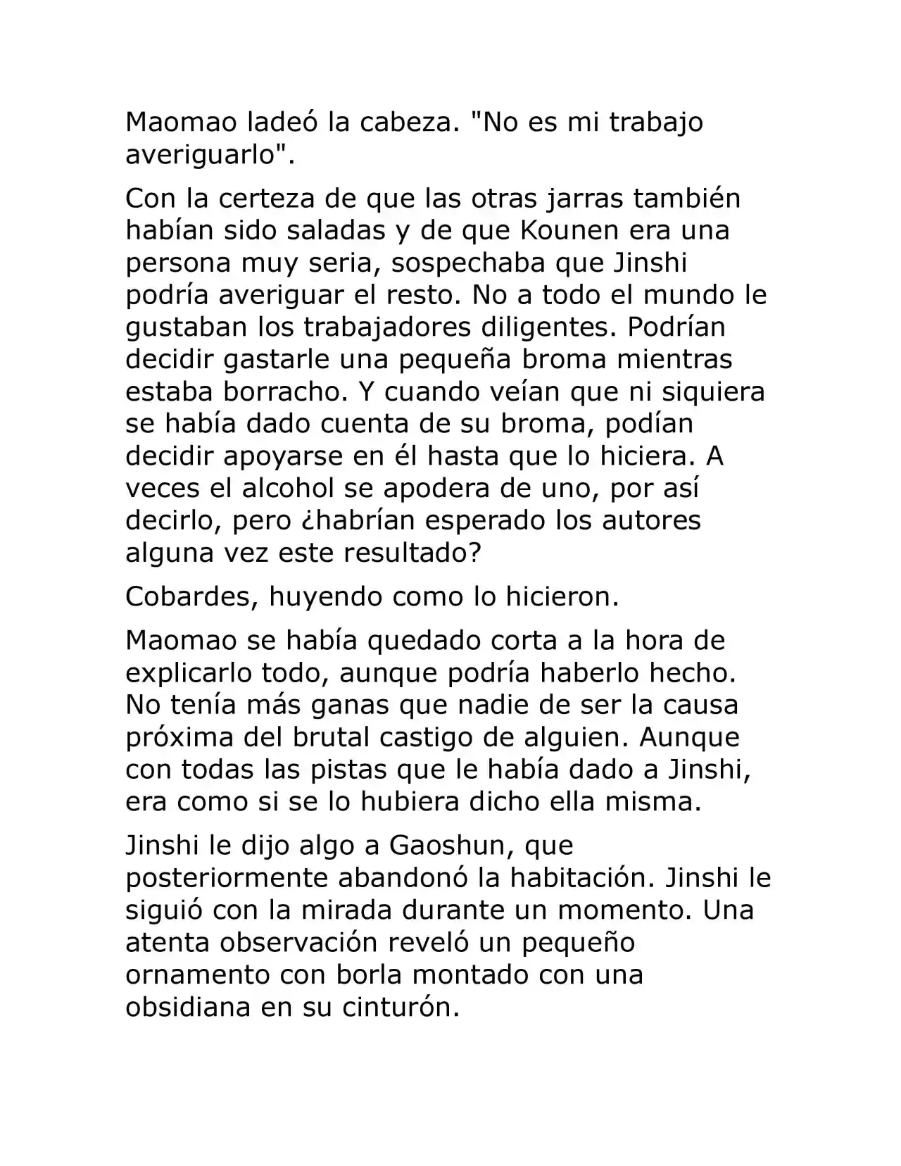 Kusuriya No Hitorigoto (Novela) (Novela) - Capítulo 25 - Página 10 - LectorTMOo