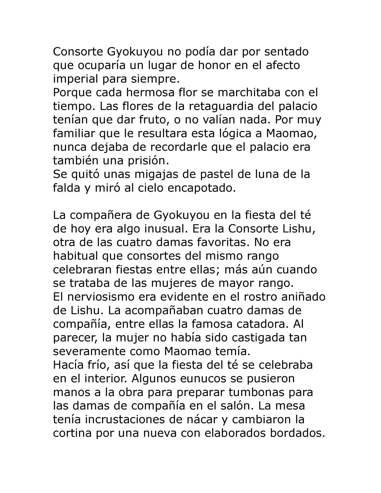 Kusuriya No Hitorigoto (Novela) (Novela) - Capítulo 27 - Página 4 - LectorTMOo