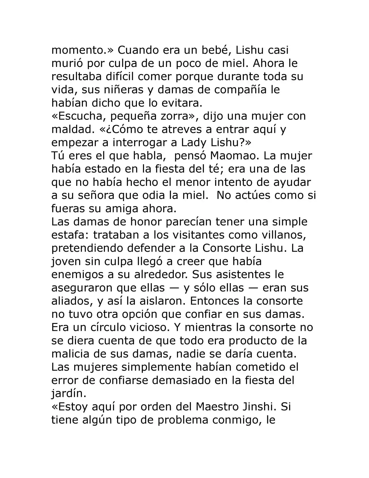 Kusuriya No Hitorigoto (Novela) (Novela) - Capítulo 28 - Página 4 - LectorTMOo