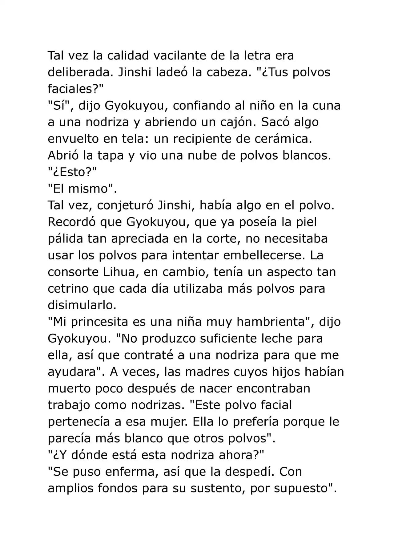 Kusuriya No Hitorigoto (Novela) (Novela) - Capítulo 3 - Página 4 - LectorTMOo