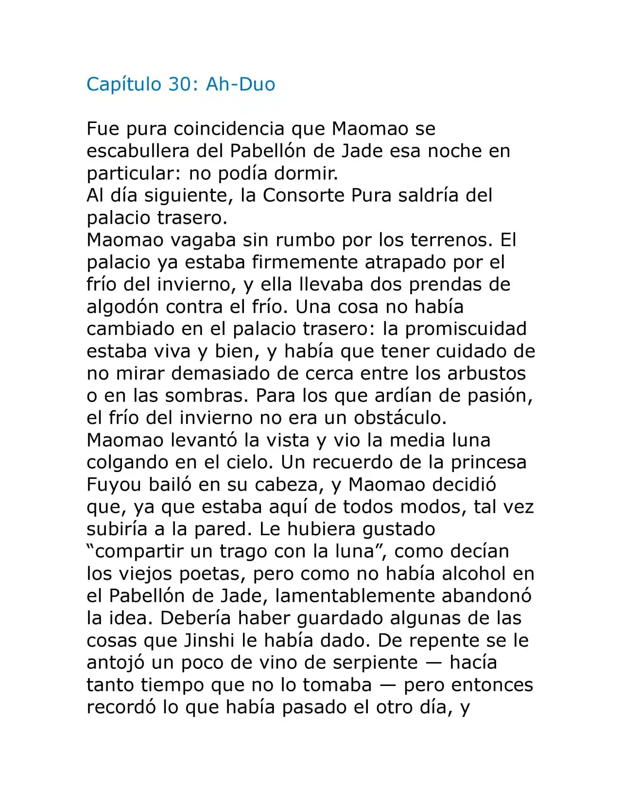 Kusuriya No Hitorigoto (Novela) (Novela) - Capítulo 30 - Página 1 - LectorTMOo