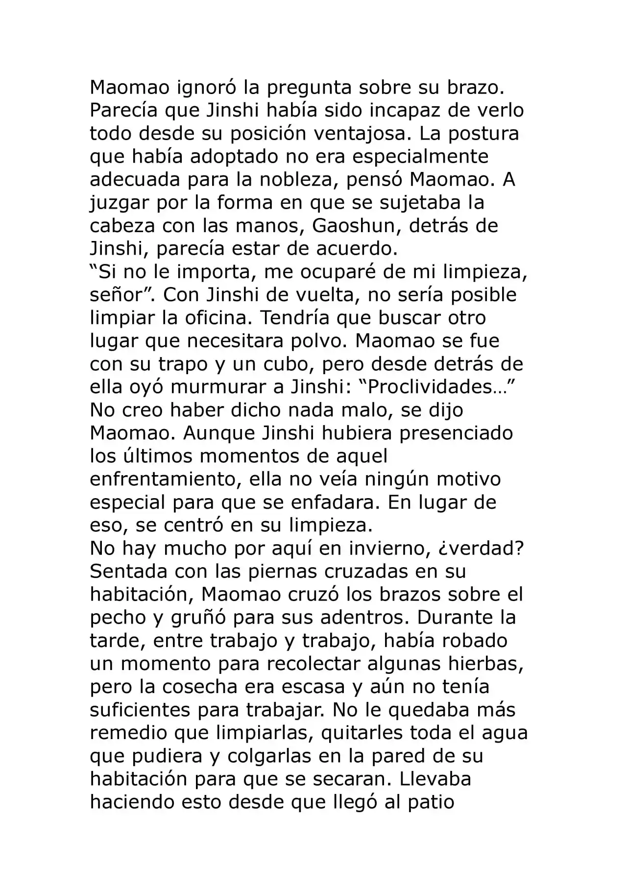 Kusuriya No Hitorigoto (Novela) (Novela) - Capítulo 32 - Página 10 - LectorTMOo