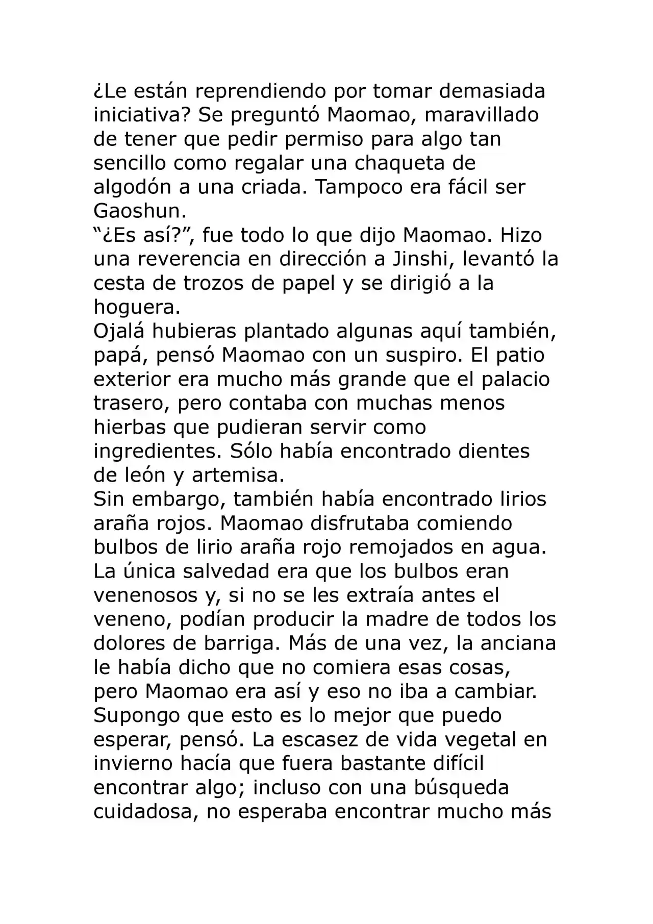 Kusuriya No Hitorigoto (Novela) (Novela) - Capítulo 33 - Página 3 - LectorTMOo