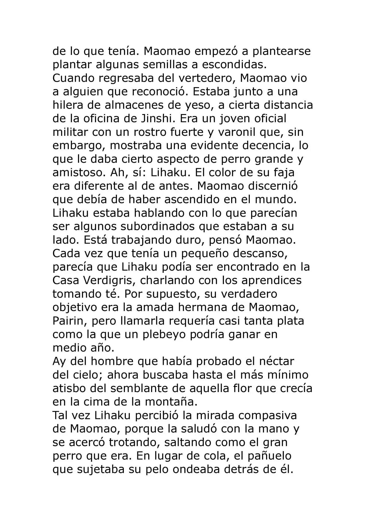 Kusuriya No Hitorigoto (Novela) (Novela) - Capítulo 33 - Página 4 - LectorTMOo