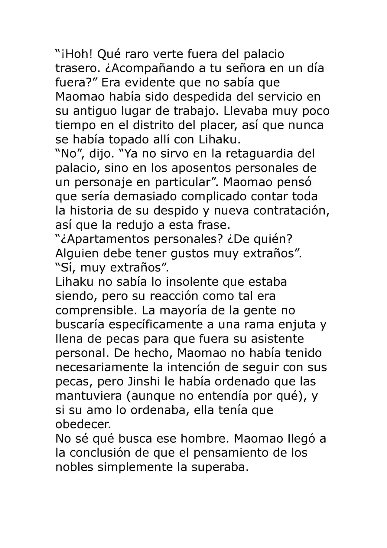 Kusuriya No Hitorigoto (Novela) (Novela) - Capítulo 33 - Página 5 - LectorTMOo