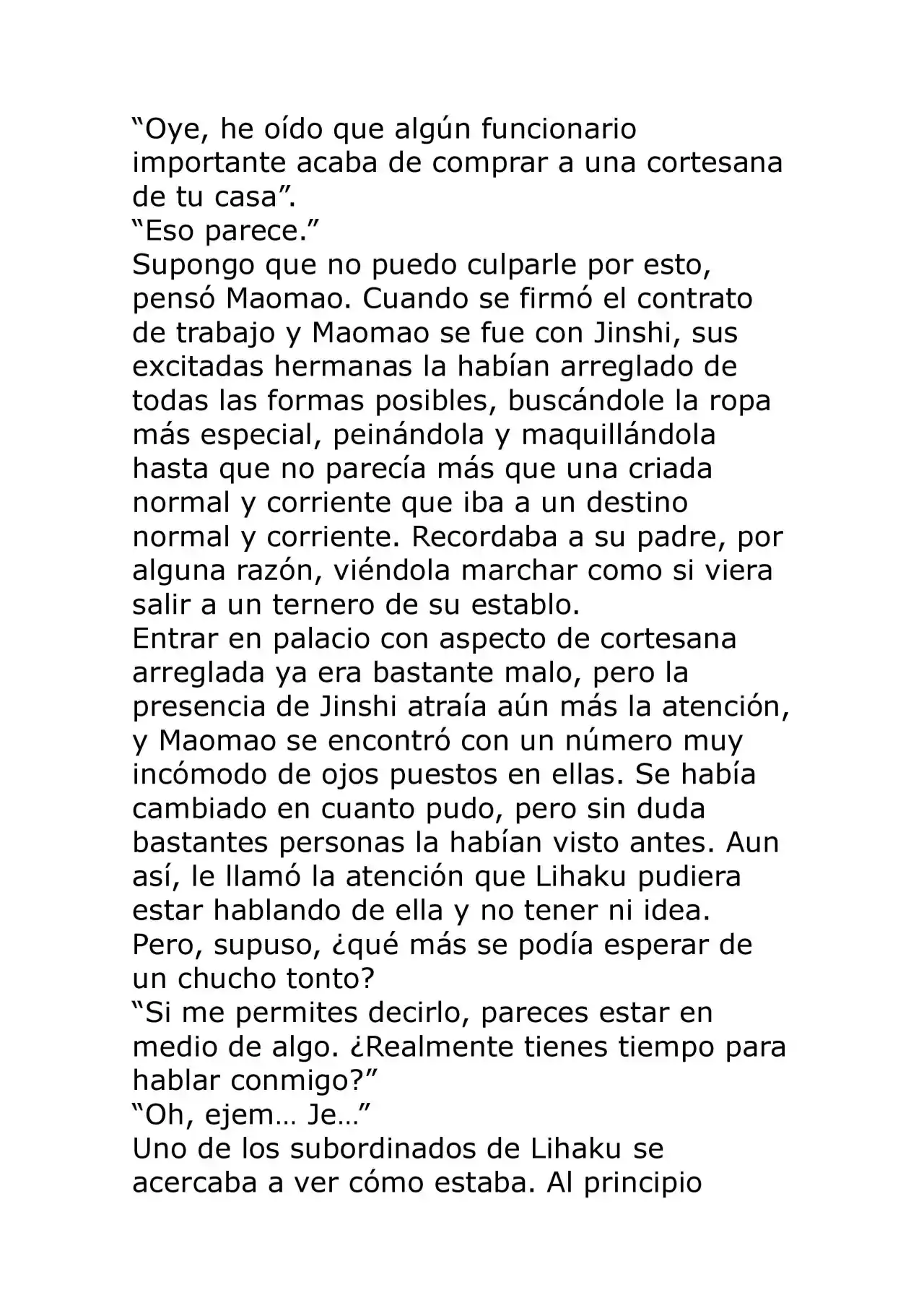 Kusuriya No Hitorigoto (Novela) (Novela) - Capítulo 33 - Página 6 - LectorTMOo