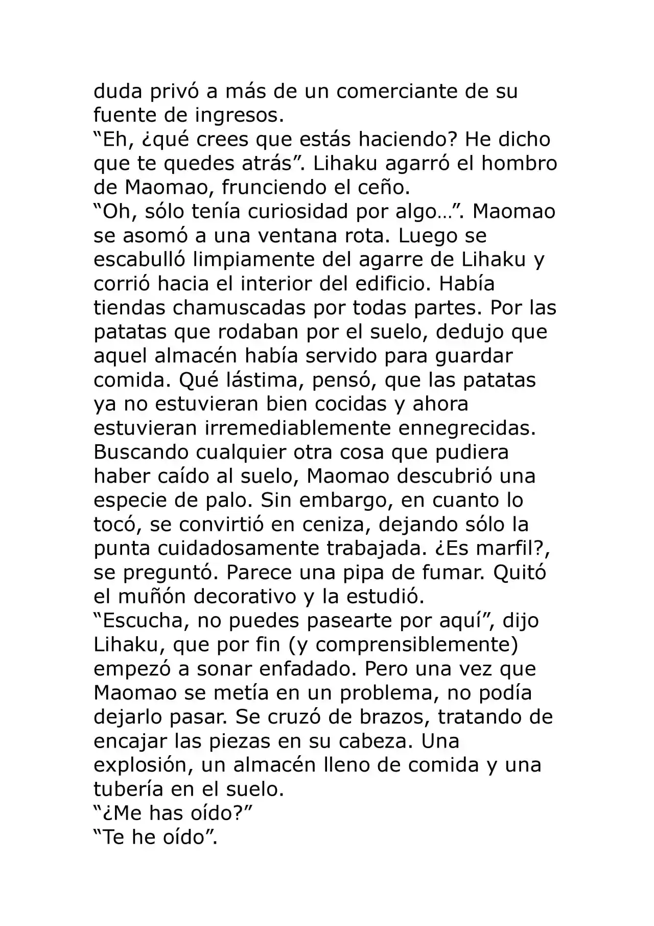 Kusuriya No Hitorigoto (Novela) (Novela) - Capítulo 33 - Página 9 - LectorTMOo