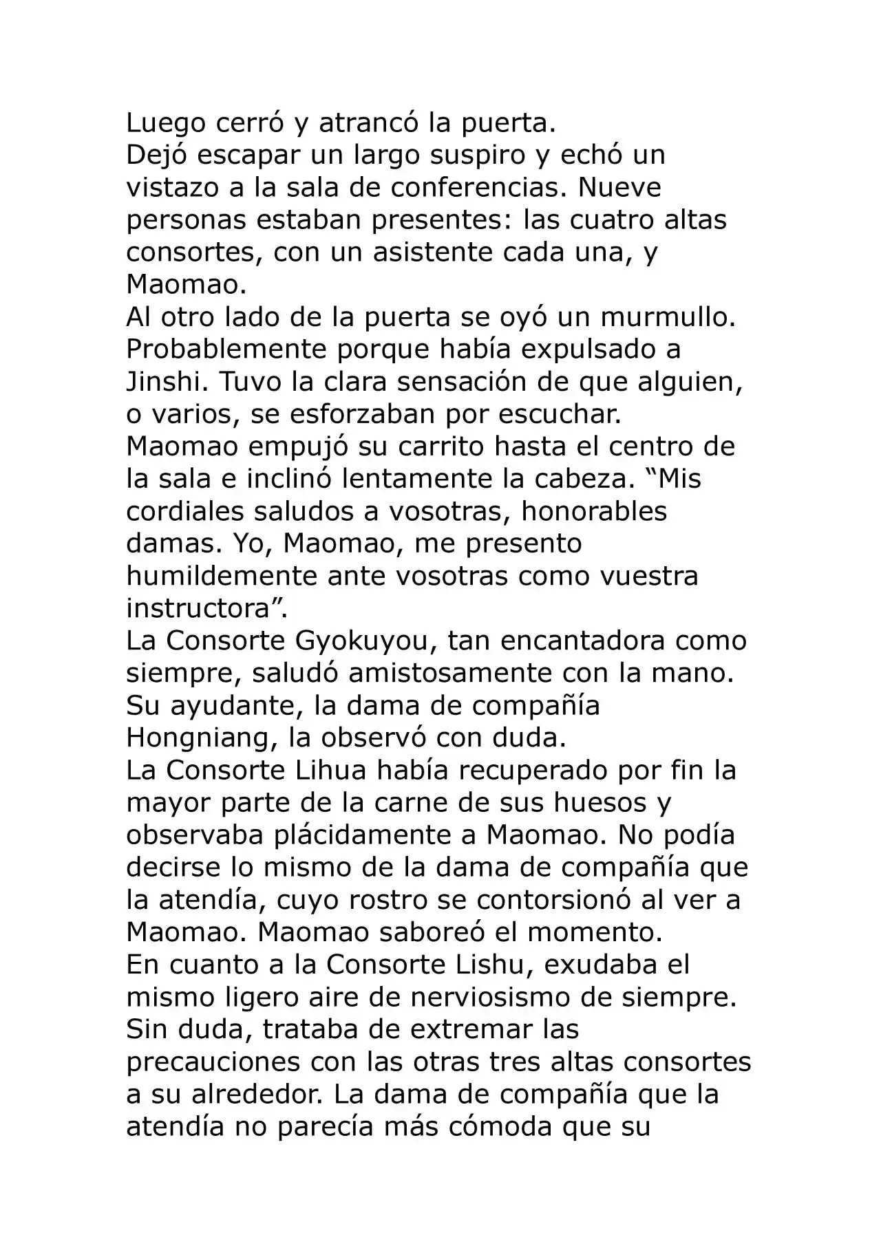 Kusuriya No Hitorigoto (Novela) (Novela) - Capítulo 34 - Página 8 - LectorTMOo