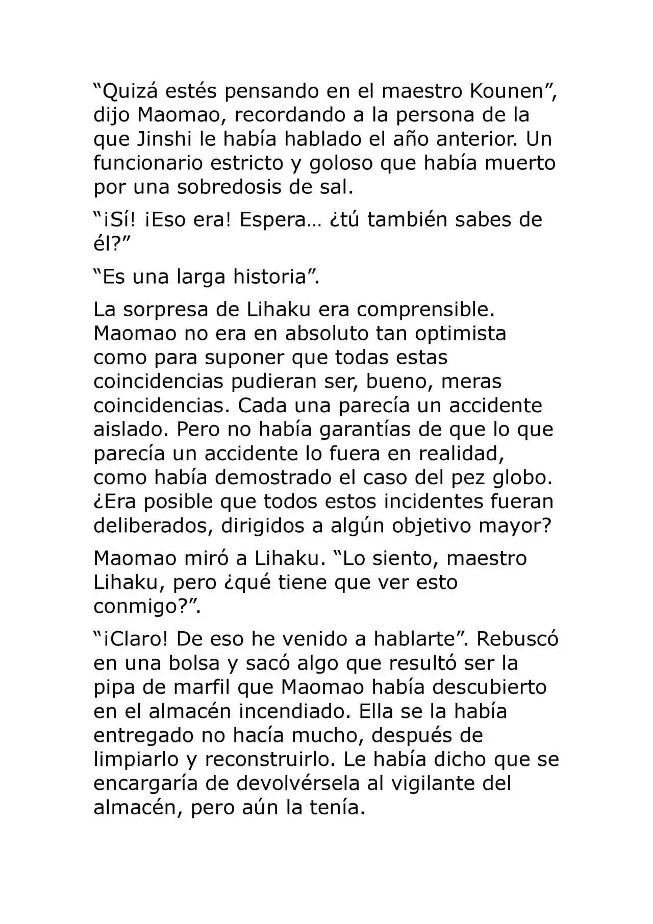 Kusuriya No Hitorigoto (Novela) (Novela) - Capítulo 42 - Página 4 - LectorTMOo
