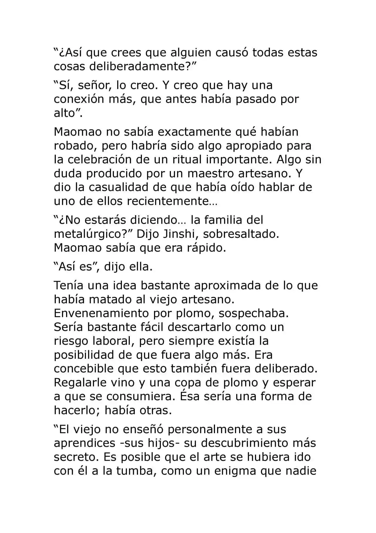 Kusuriya No Hitorigoto (Novela) (Novela) - Capítulo 44 - Página 4 - LectorTMOo