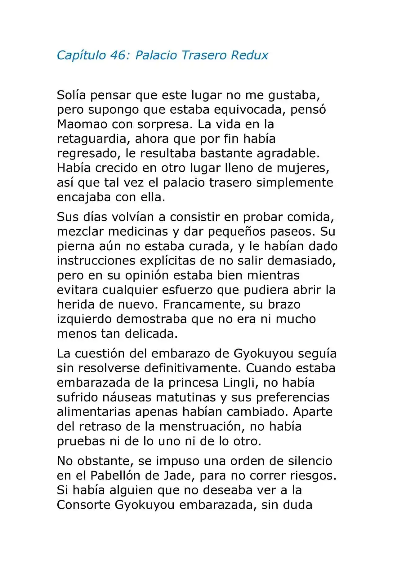 Kusuriya No Hitorigoto (Novela) (Novela) - Capítulo 46 - Página 1 - LectorTMOo