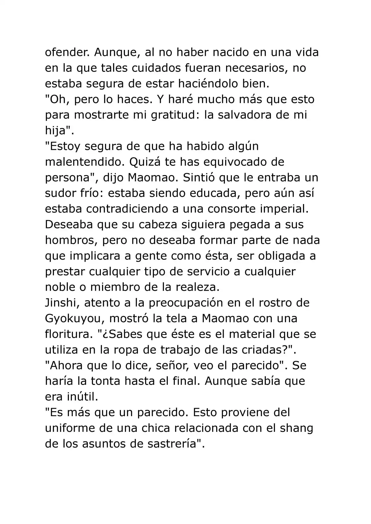 Kusuriya No Hitorigoto (Novela) (Novela) - Capítulo 5 - Página 4 - LectorTMOo
