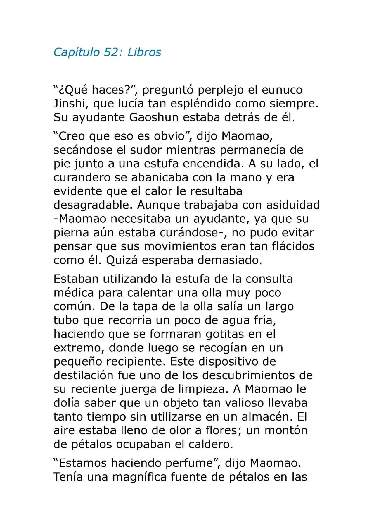 Kusuriya No Hitorigoto (Novela) (Novela) - Capítulo 52 - Página 1 - LectorTMOo