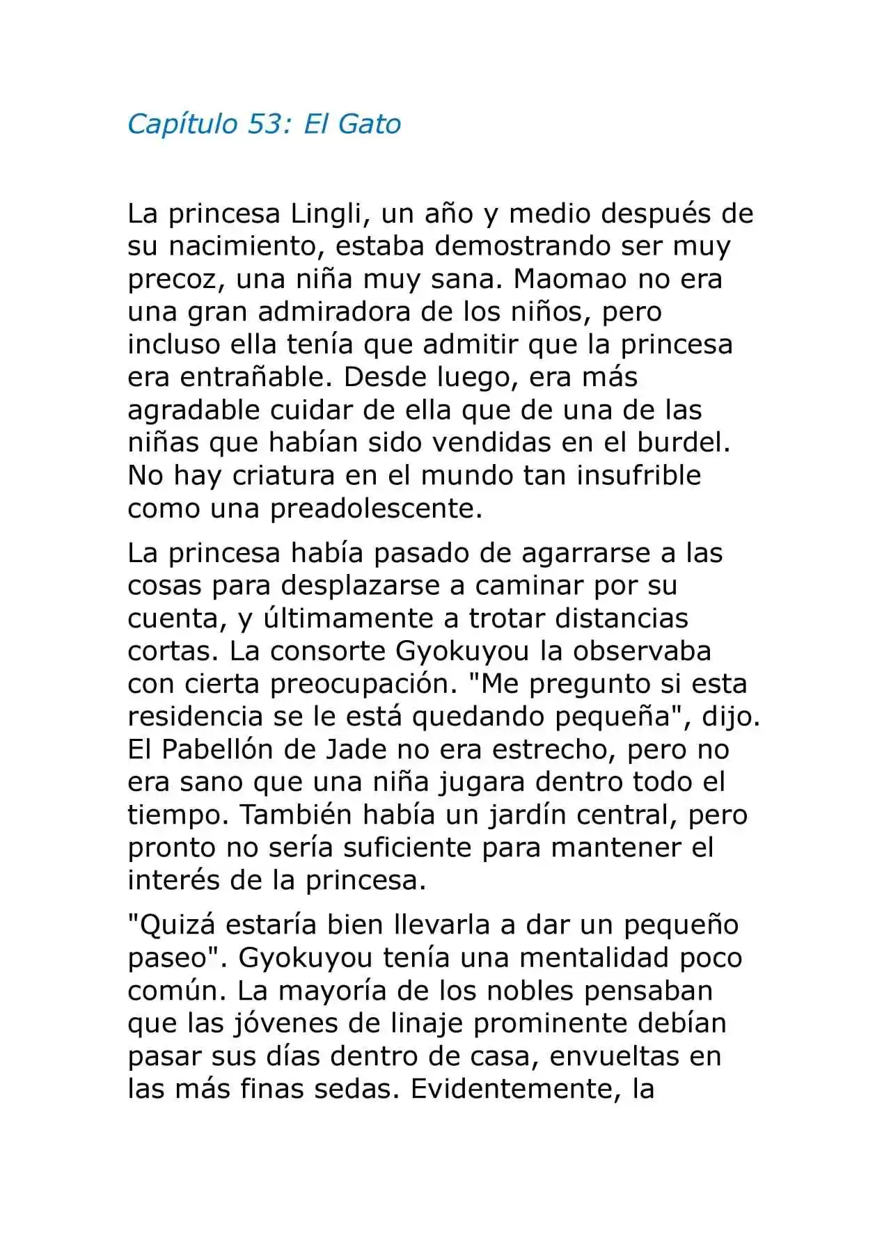 Kusuriya No Hitorigoto (Novela) (Novela) - Capítulo 53 - Página 1 - LectorTMOo