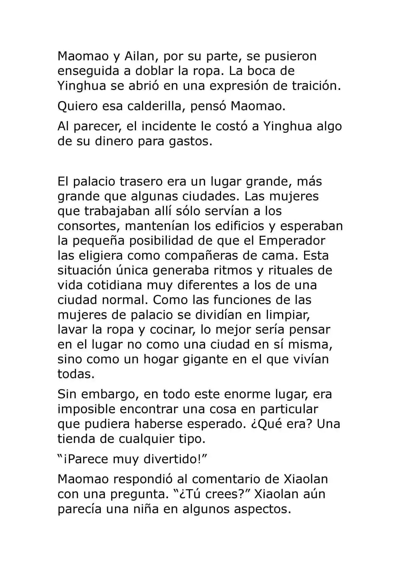 Kusuriya No Hitorigoto (Novela) (Novela) - Capítulo 54 - Página 6 - LectorTMOo