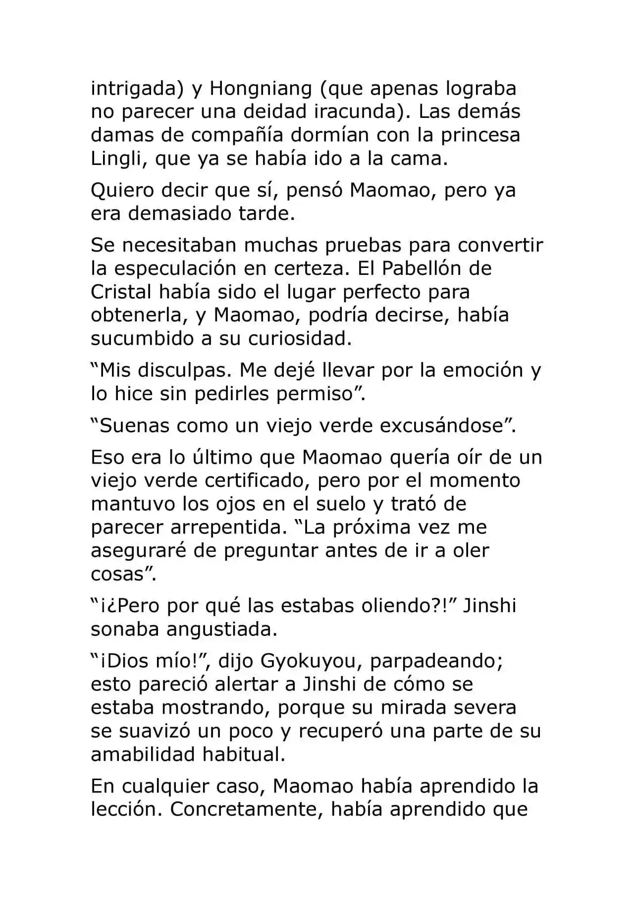Kusuriya No Hitorigoto (Novela) (Novela) - Capítulo 55 - Página 4 - LectorTMOo