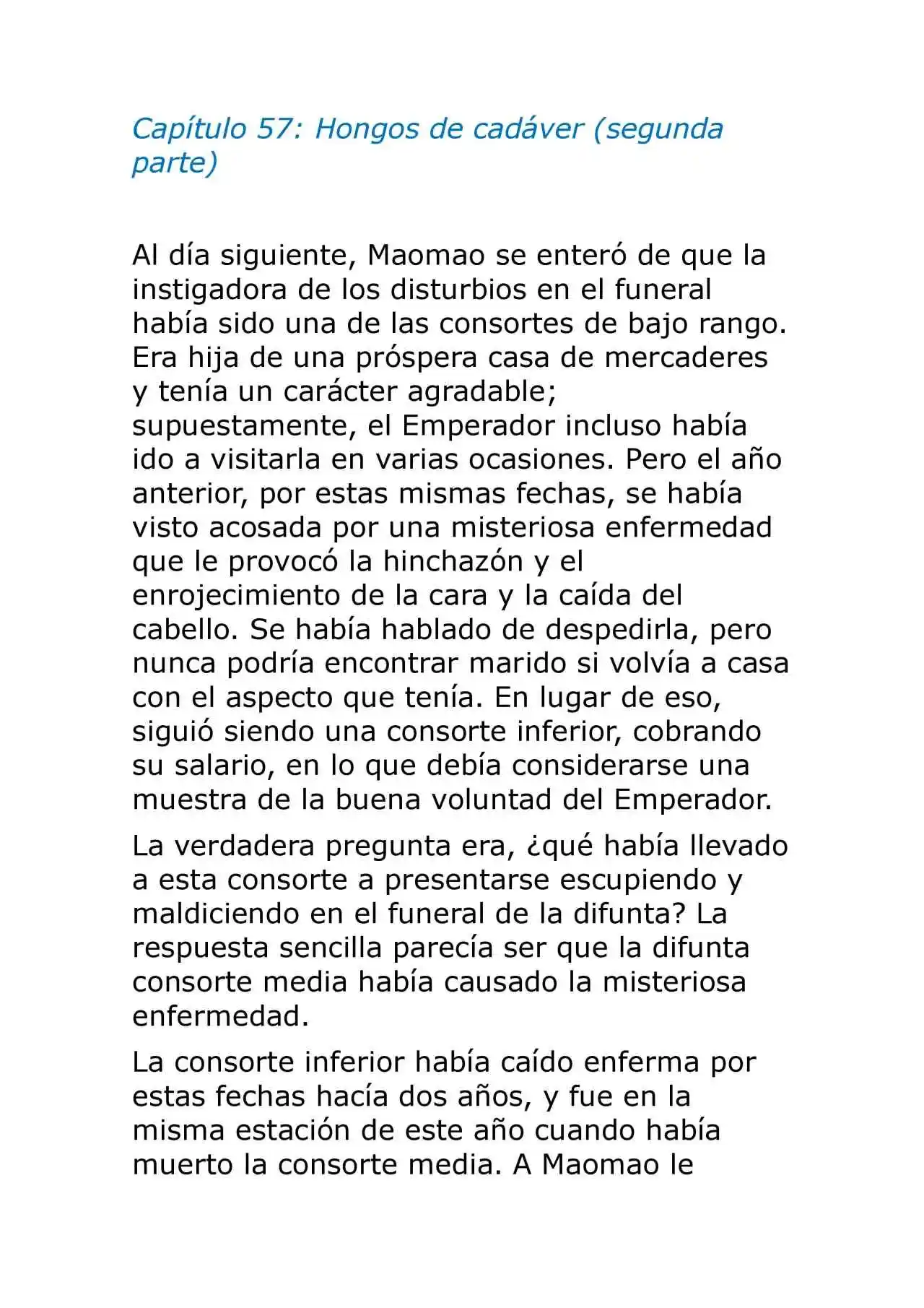 Kusuriya No Hitorigoto (Novela) (Novela) - Capítulo 57 - Página 1 - LectorTMOo