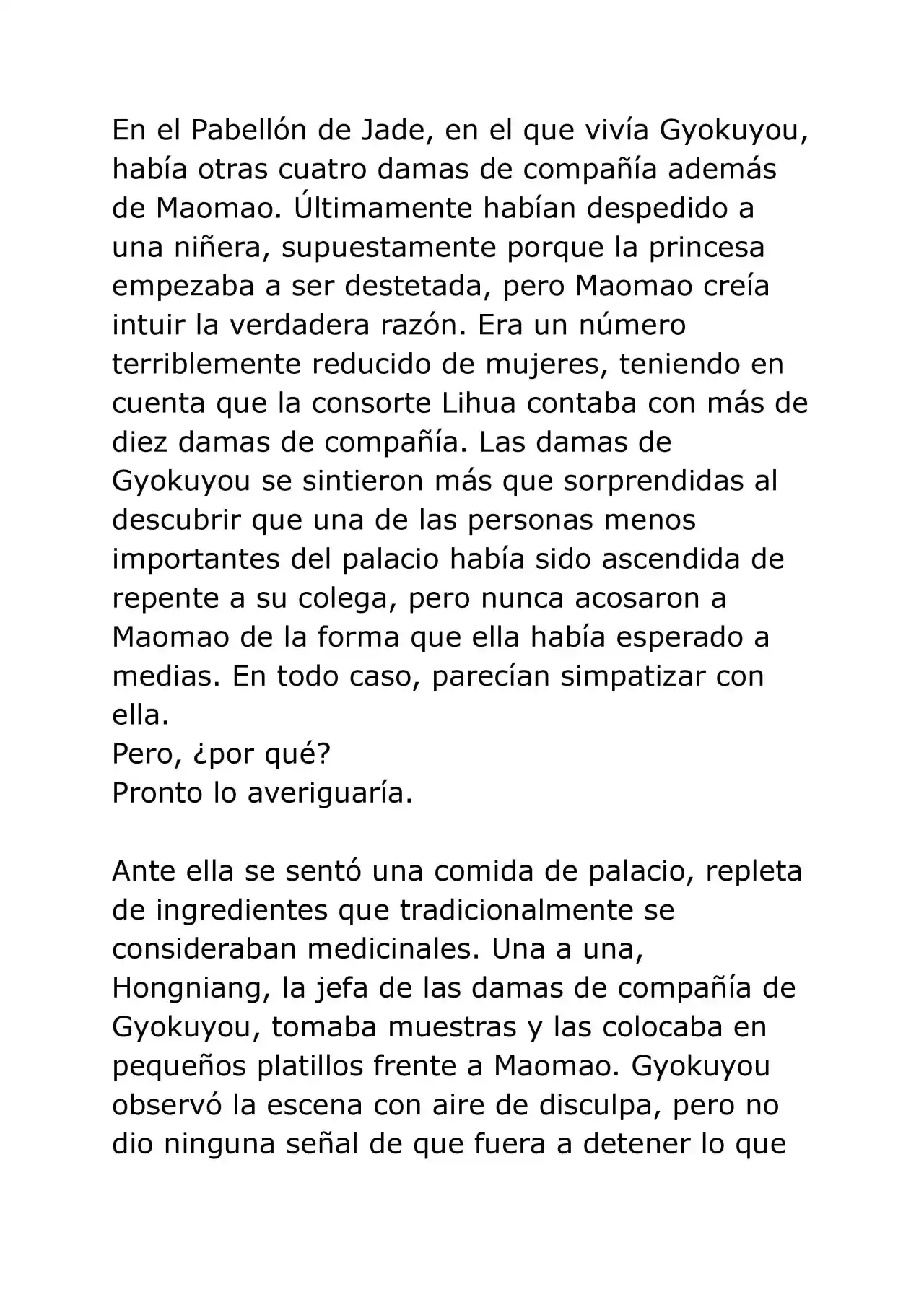Kusuriya No Hitorigoto (Novela) (Novela) - Capítulo 6 - Página 4 - LectorTMOo
