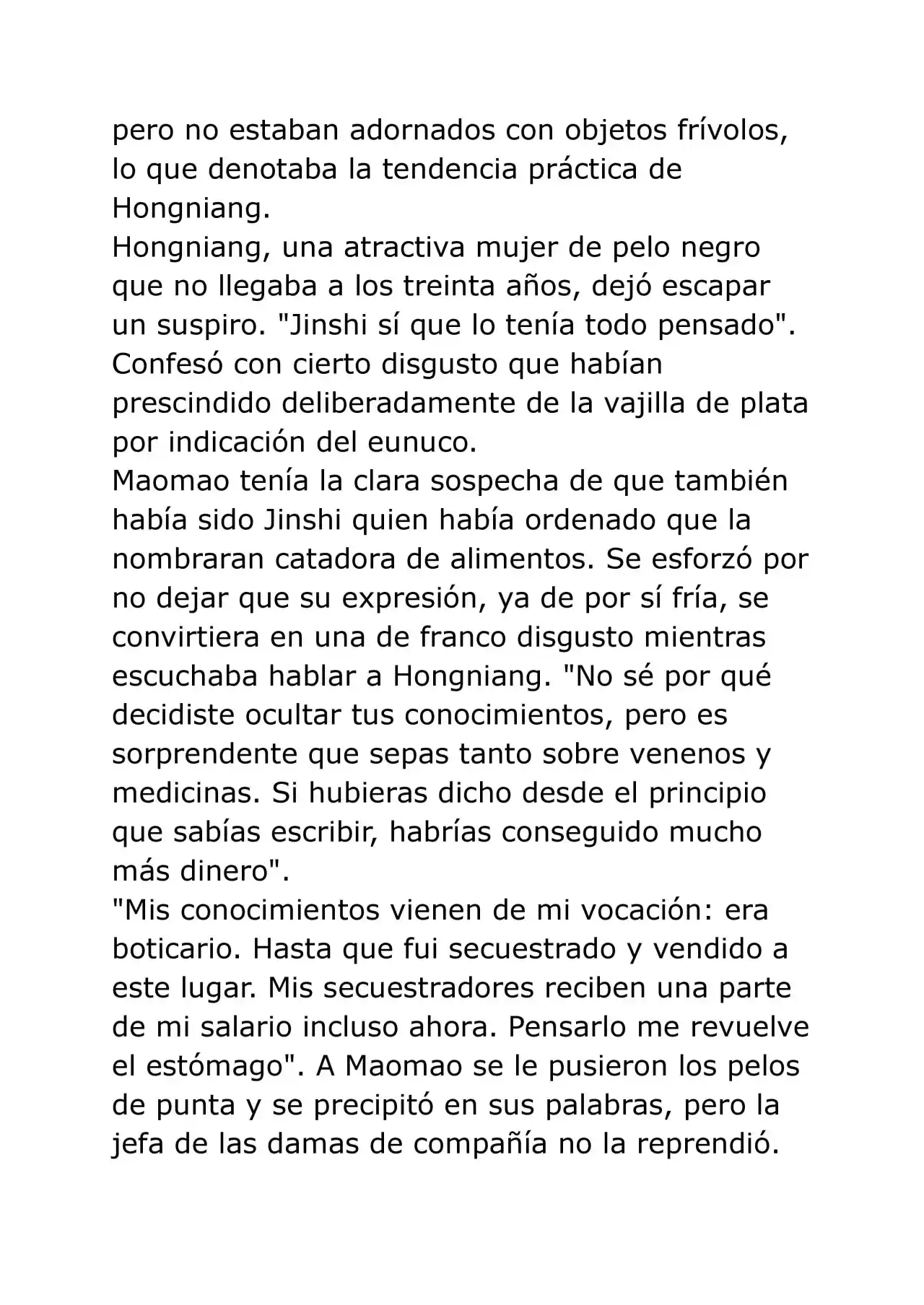Kusuriya No Hitorigoto (Novela) (Novela) - Capítulo 6 - Página 8 - LectorTMOo