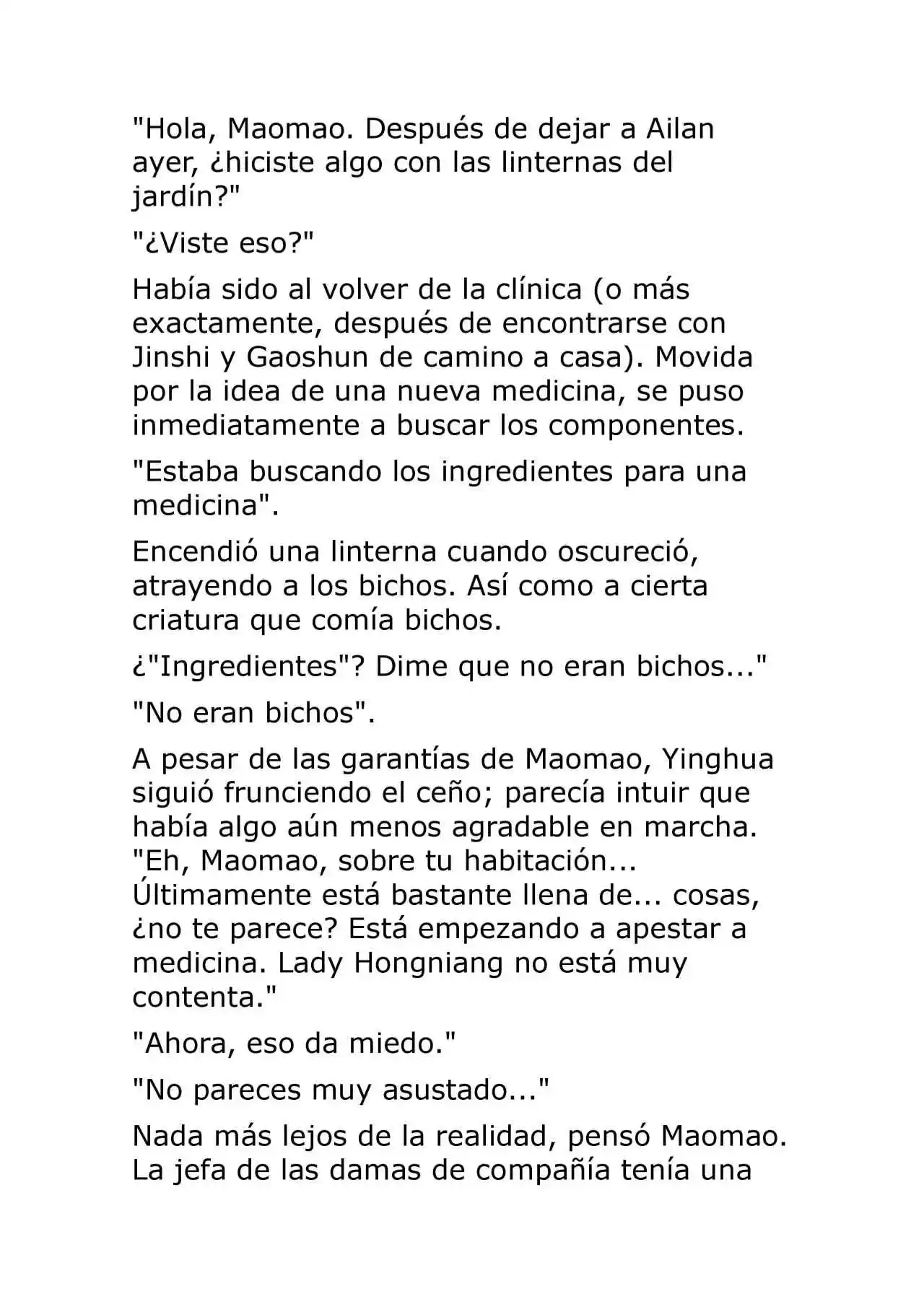 Kusuriya No Hitorigoto (Novela) (Novela) - Capítulo 61 - Página 3 - LectorTMOo