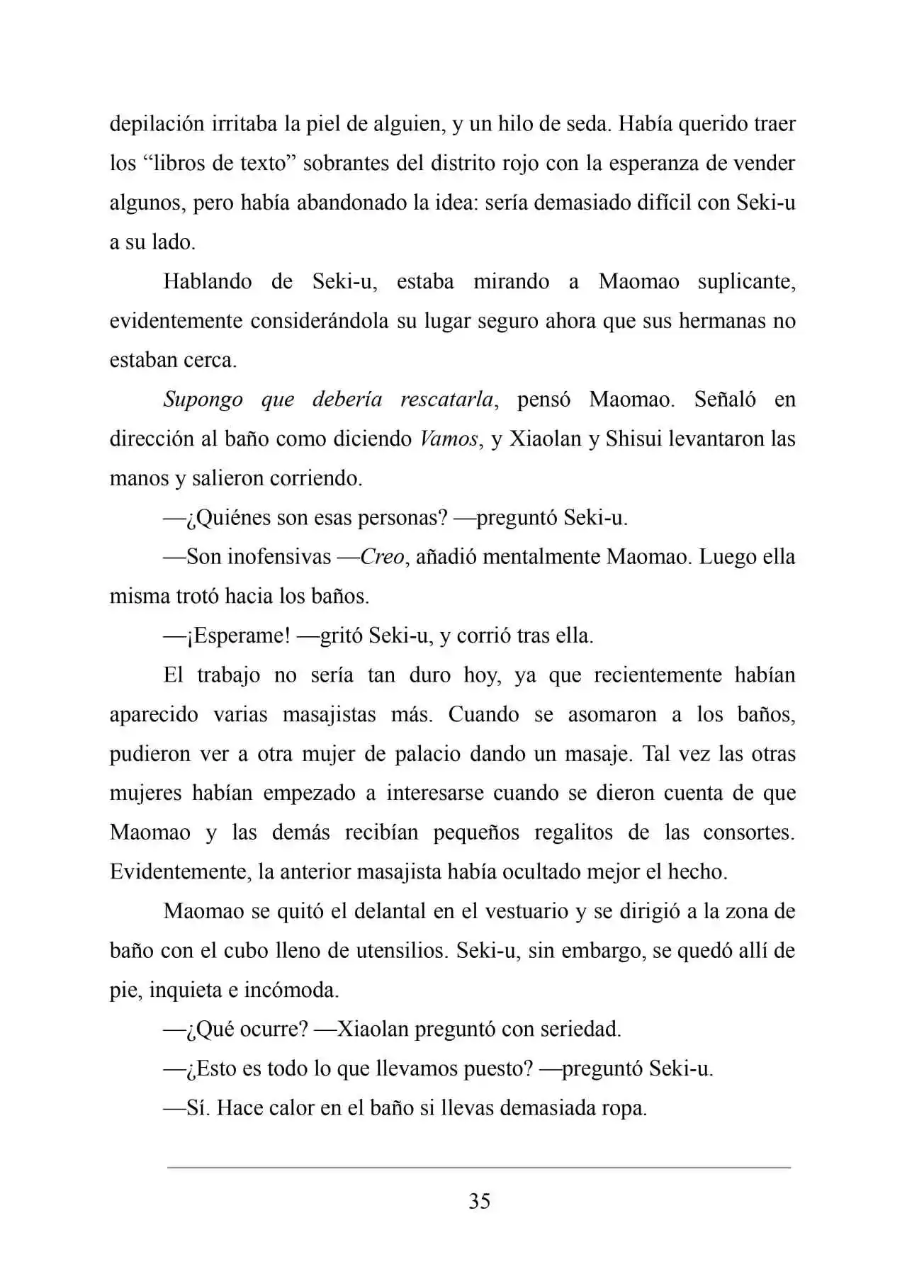 Kusuriya No Hitorigoto (Novela) (Novela) - Capítulo 72 - Página 6 - LectorTMOo