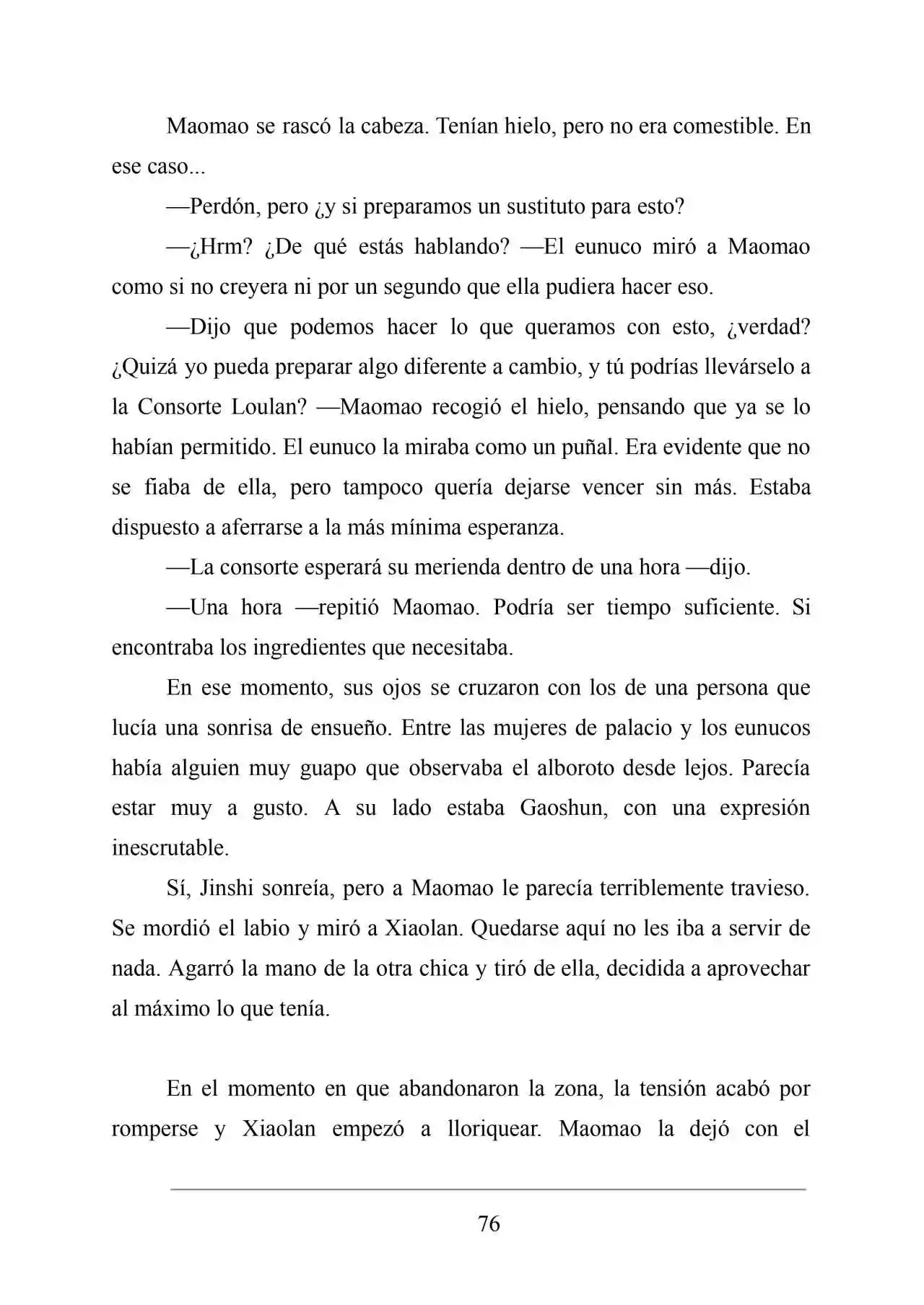 Kusuriya No Hitorigoto (Novela) (Novela) - Capítulo 75 - Página 4 - LectorTMOo