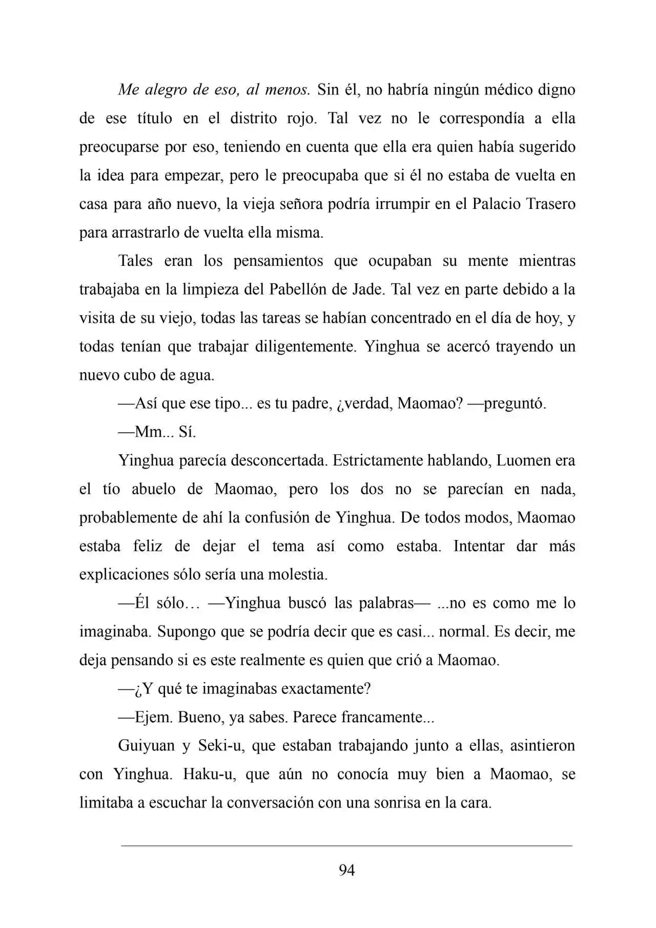 Kusuriya No Hitorigoto (Novela) (Novela) - Capítulo 76 - Página 10 - LectorTMOo