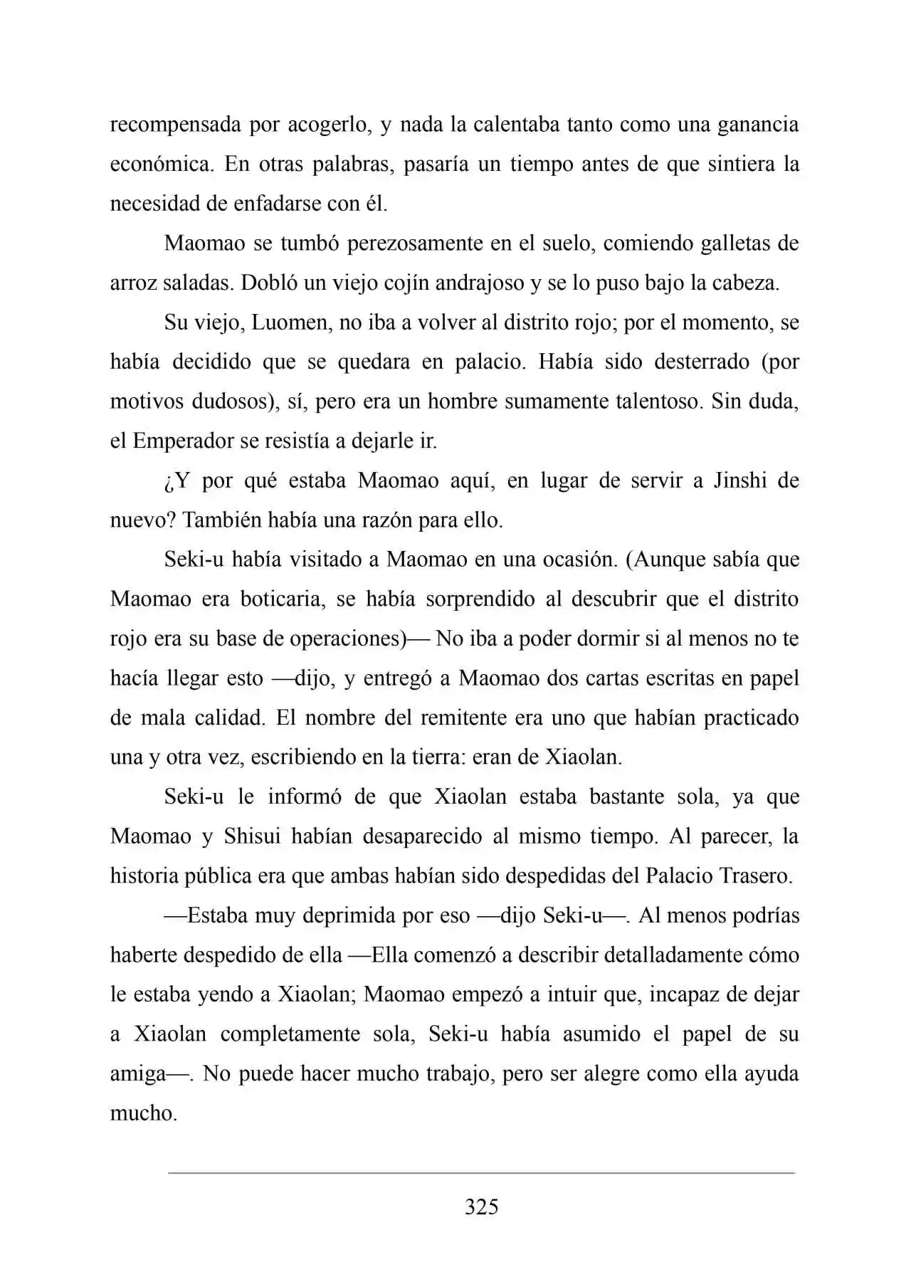 Kusuriya No Hitorigoto (Novela) (Novela) - Capítulo 92.50 - Página 4 - LectorTMOo