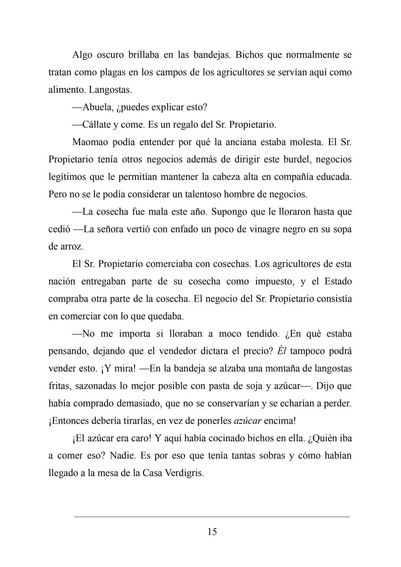 Kusuriya No Hitorigoto (Novela) (Novela) - Capítulo 93 - Página 5 - LectorTMOo