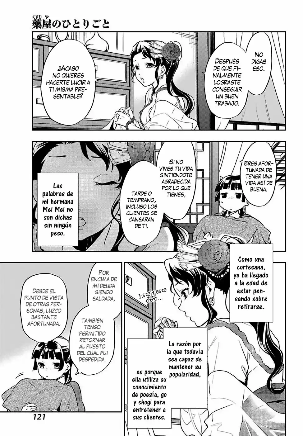 Kusuriya No Hitorigoto - Capítulo 21 - Página 4 - LectorTMOo