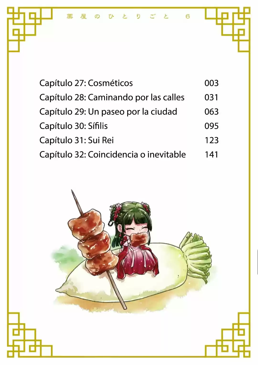 Kusuriya No Hitorigoto - Capítulo 27 - Página 5 - LectorTMOo