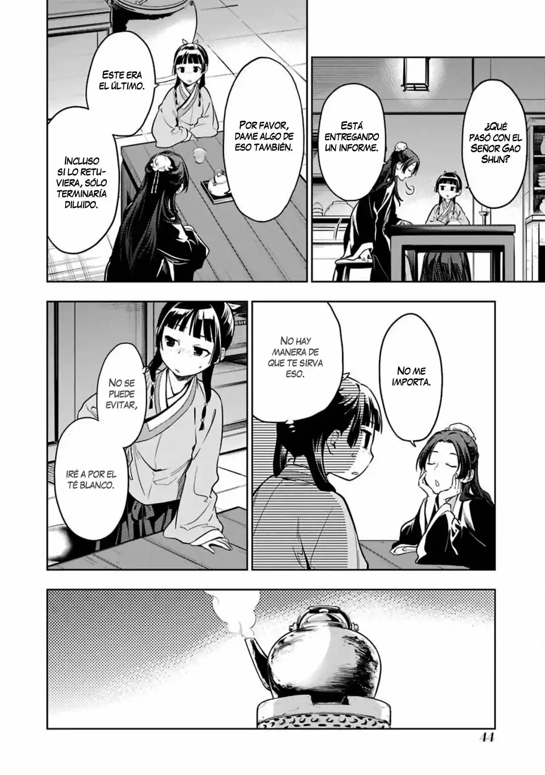 Kusuriya No Hitorigoto - Capítulo 43 - Página 44 - LectorTMOo