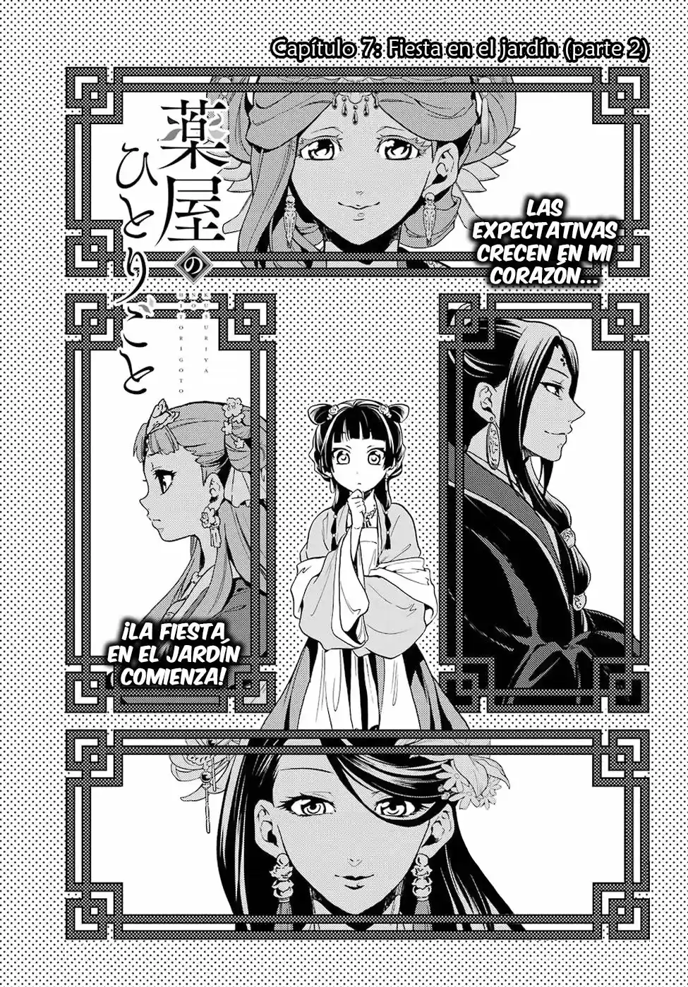Kusuriya No Hitorigoto - Capítulo 7 - Página 4 - LectorTMOo